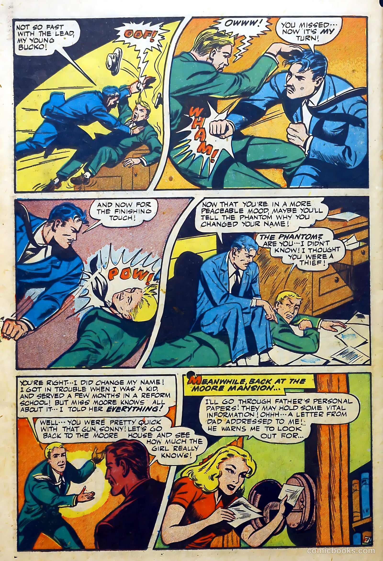 Thrilling Comics #69 (1940) — page 38 of 52