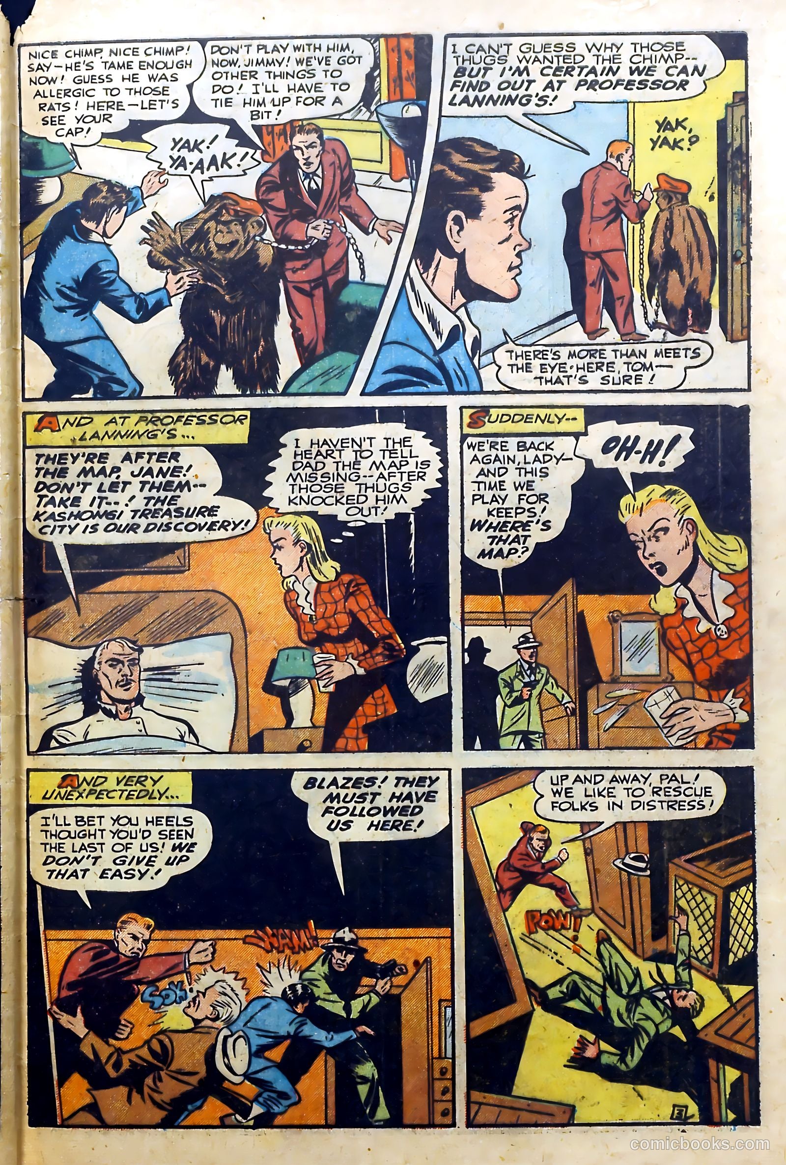 Thrilling Comics #69 (1940) — page 47 of 52