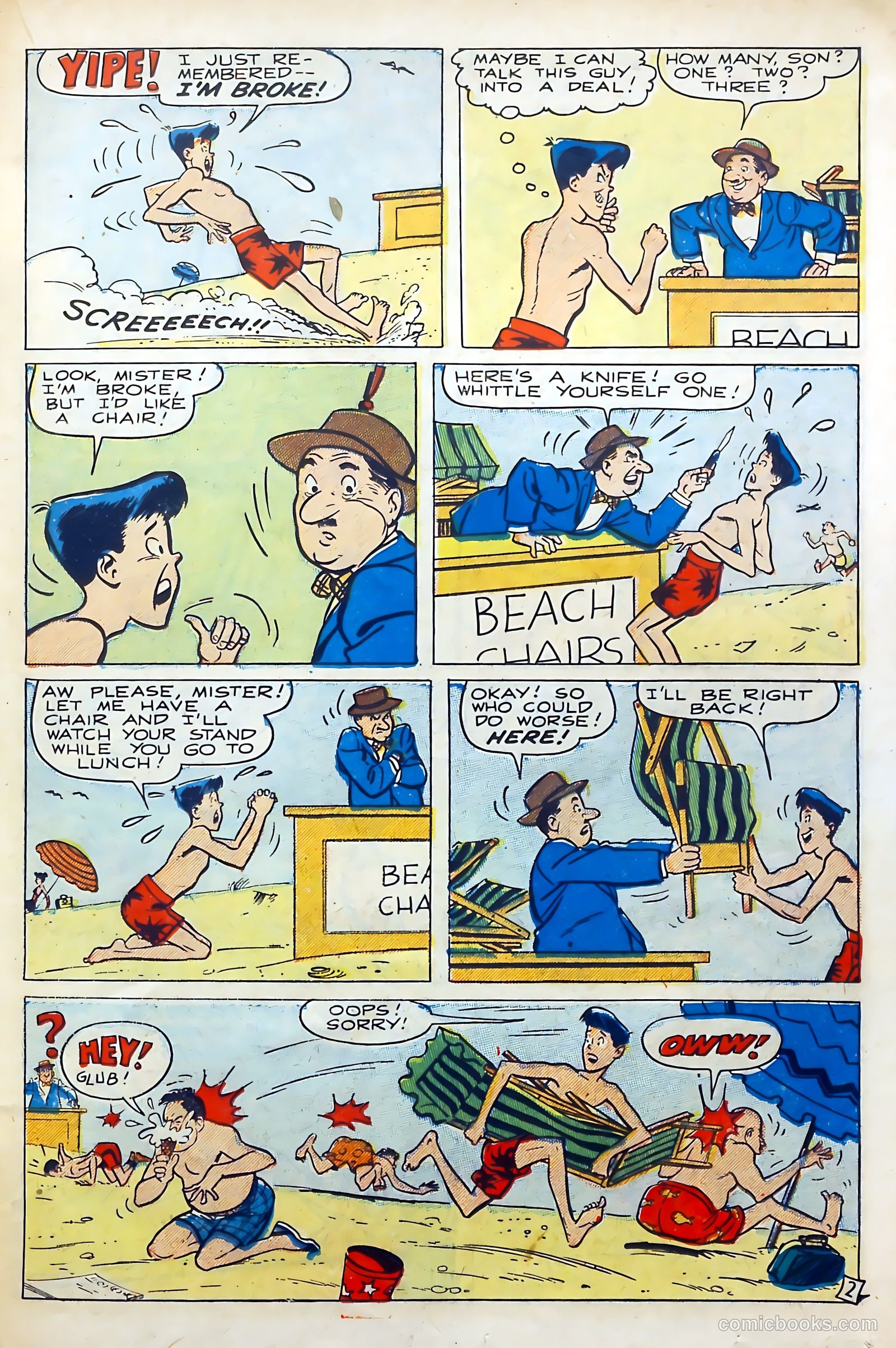 Thrilling Comics #78 (1940) — page 19 of 36