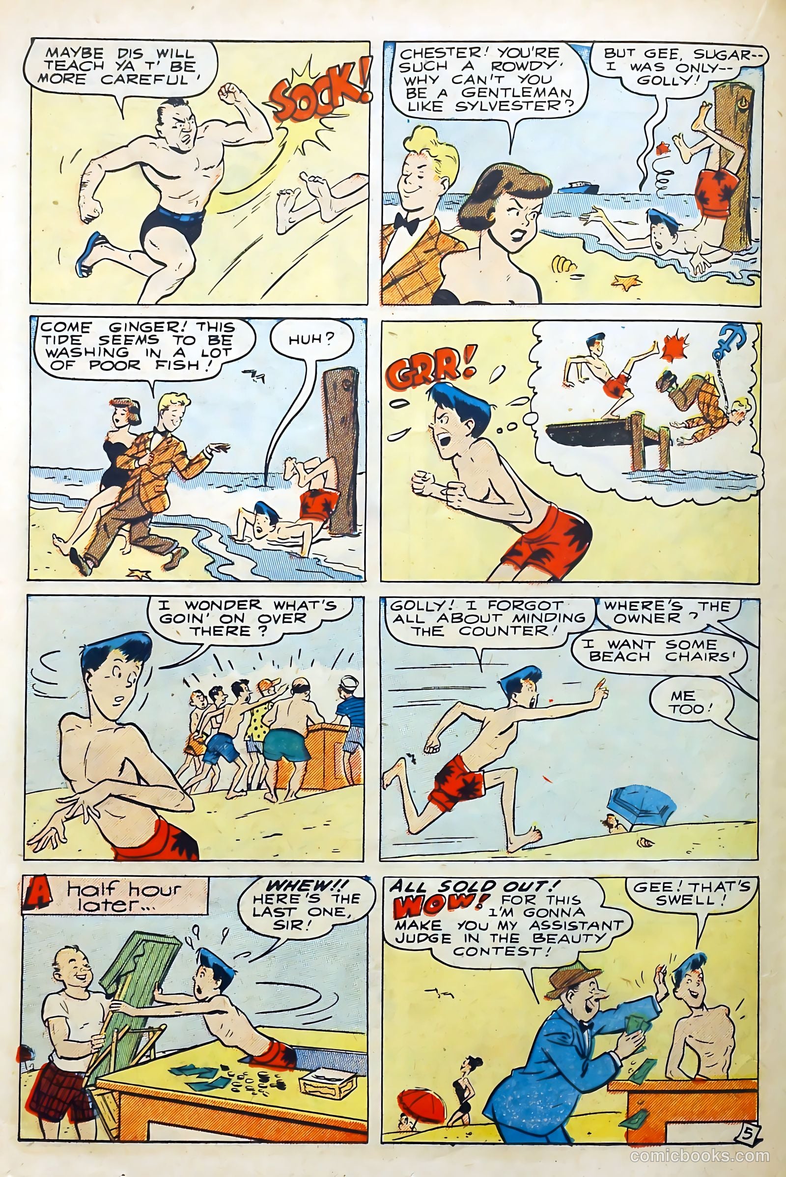 Thrilling Comics #78 (1940) — page 22 of 36