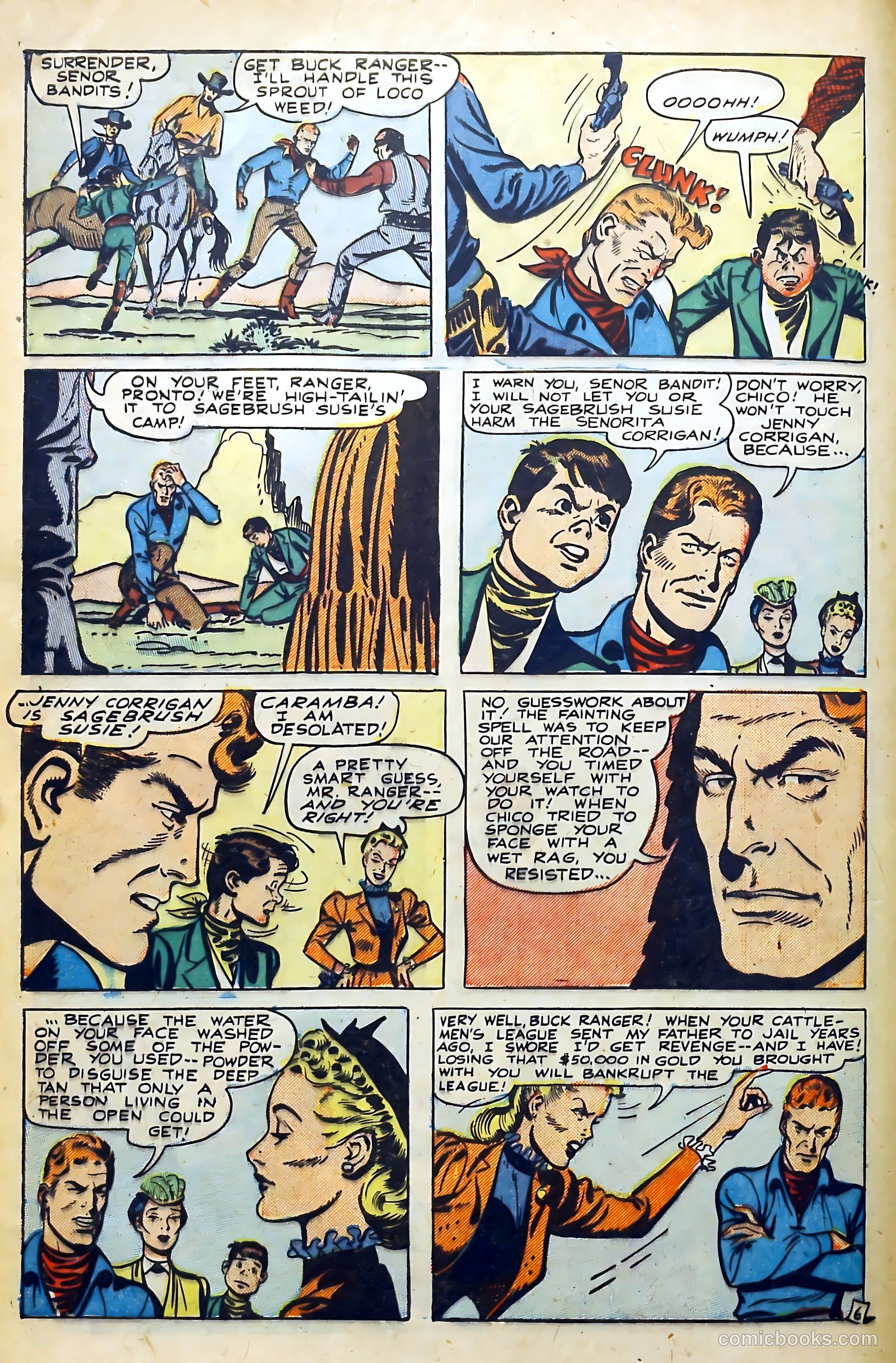Thrilling Comics #79 (1940) — page 8 of 36