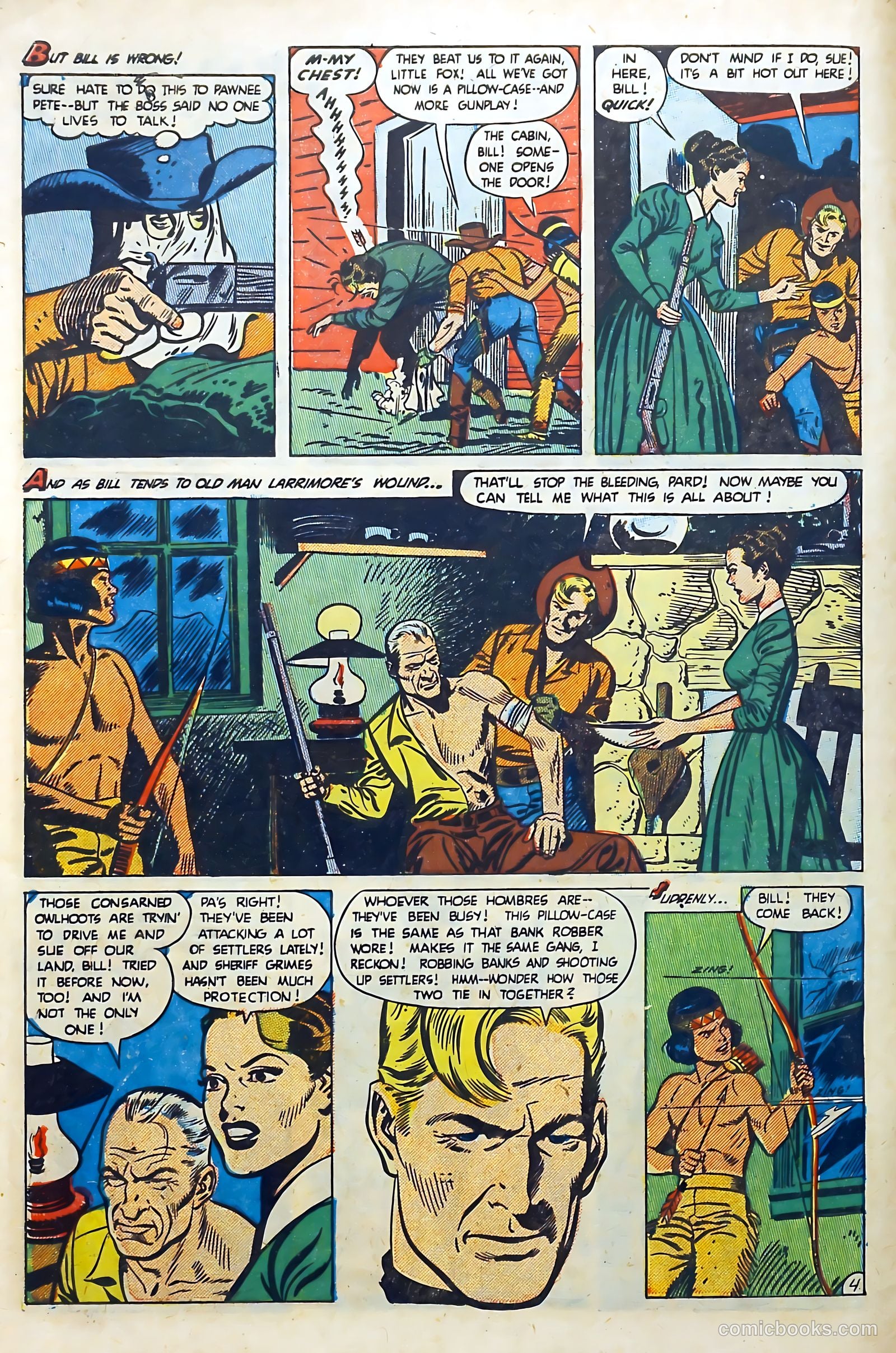 Billy West #10 (1949) — page 6 of 36