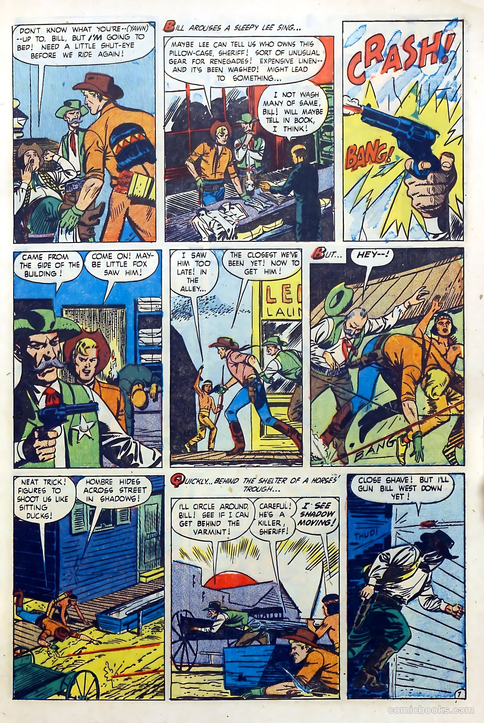 Billy West #10 (1949) — page 9 of 36