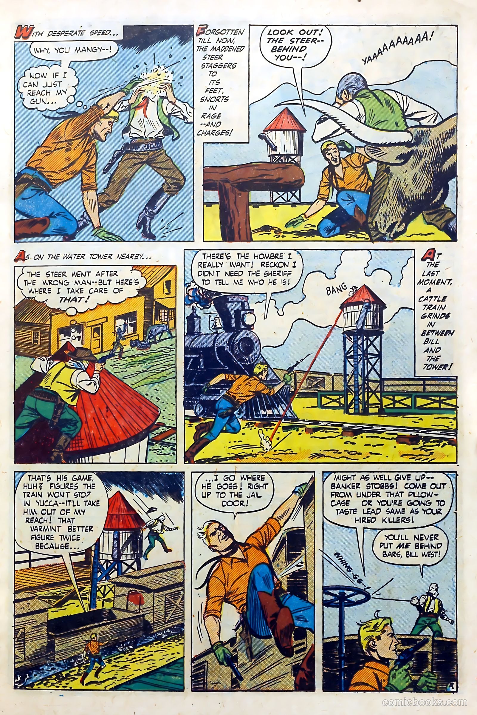 Billy West #10 (1949) — page 11 of 36