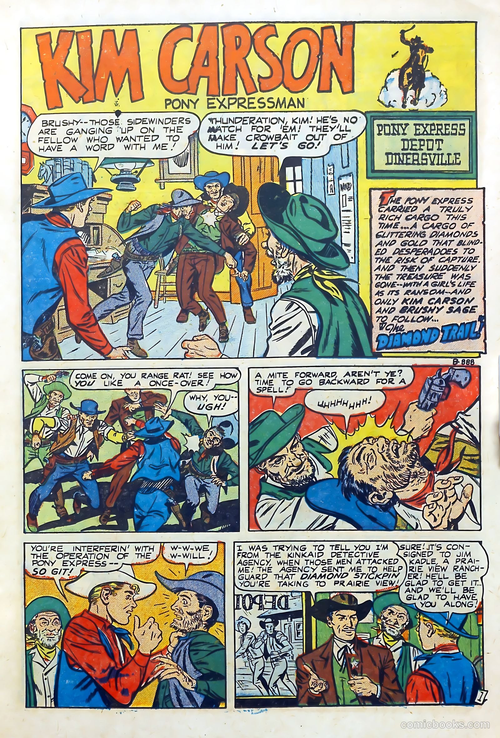 Billy West #10 (1949) — page 15 of 36