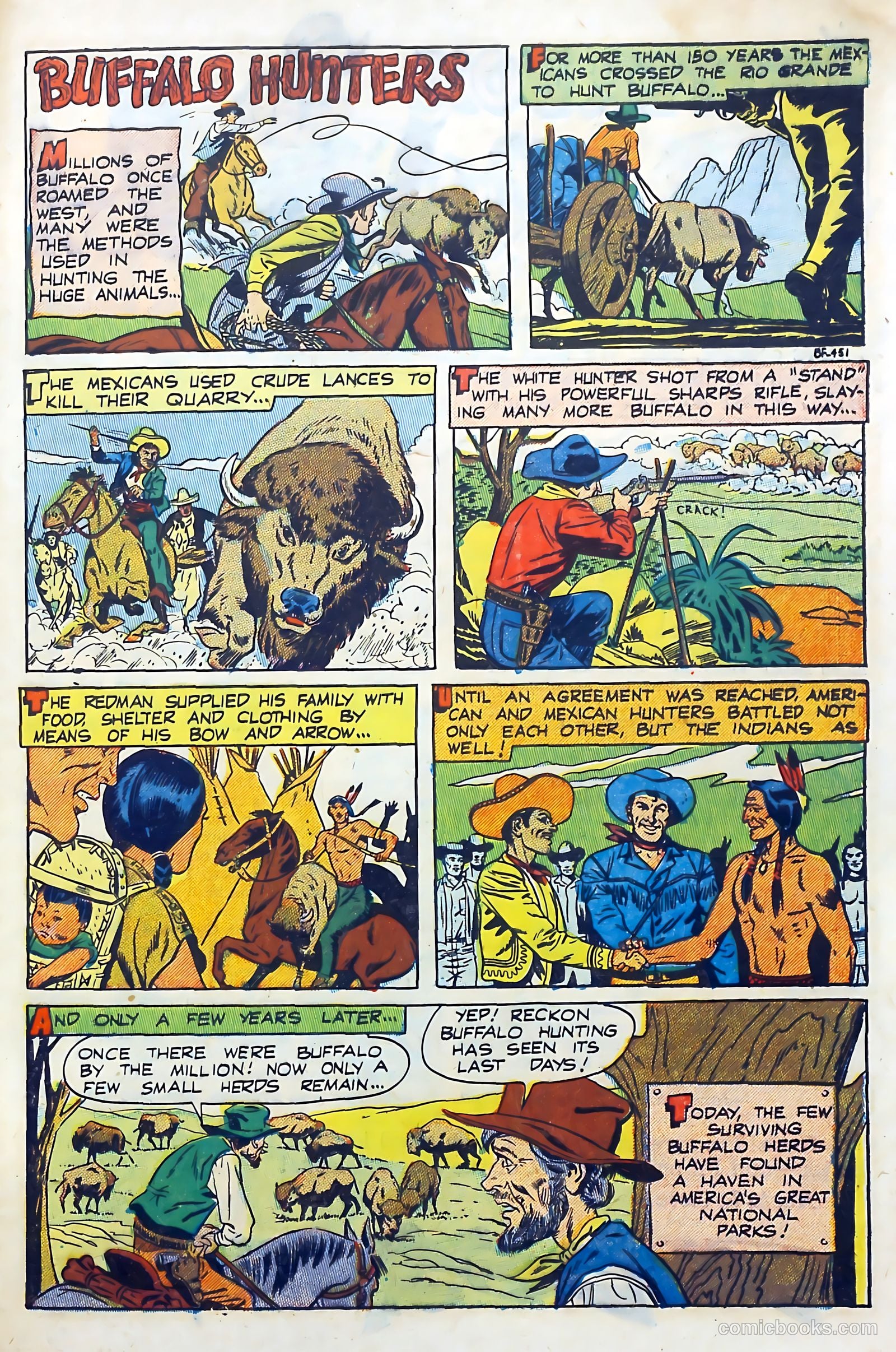 Billy West #10 (1949) — page 33 of 36