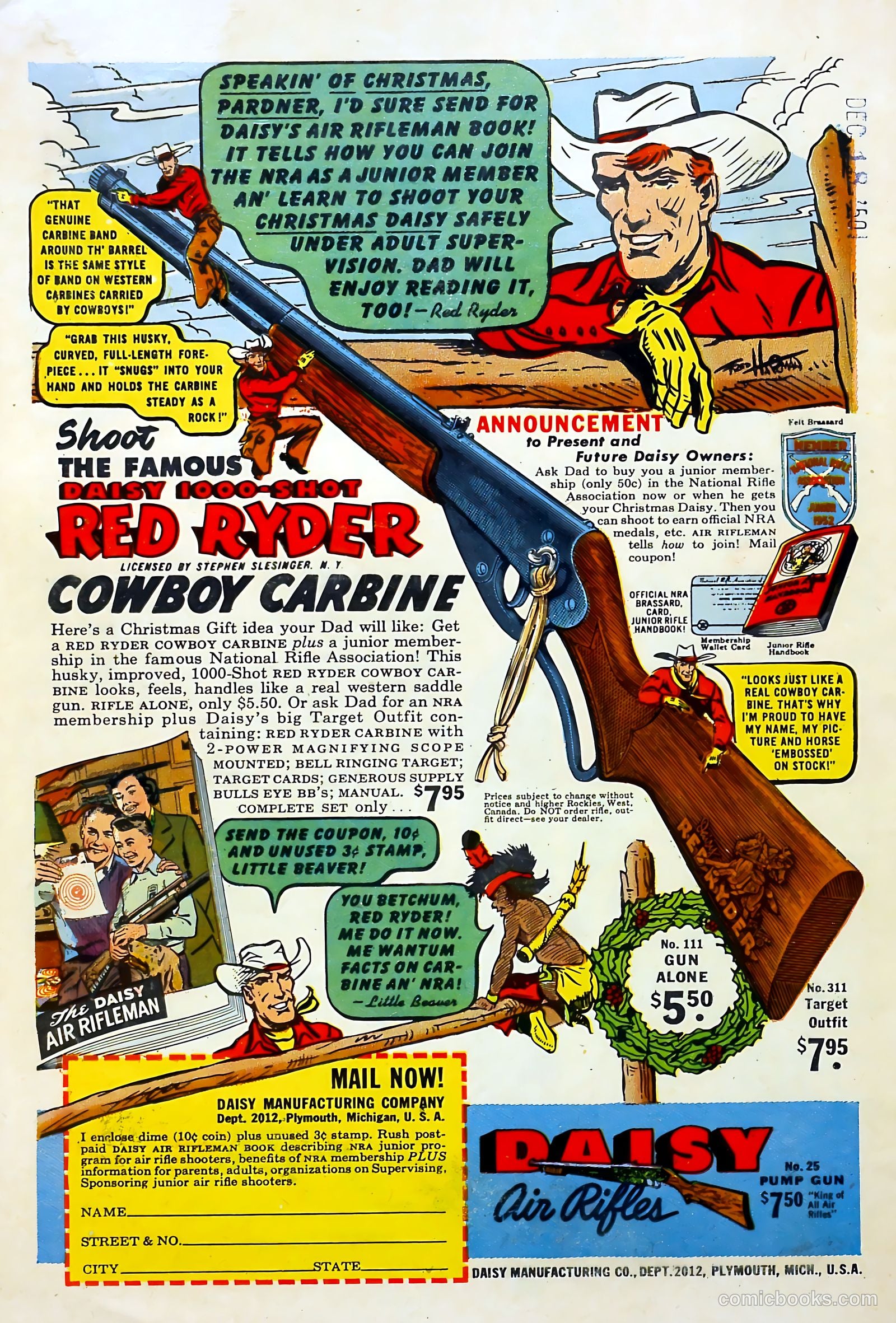 Billy West #10 (1949) — page 36 of 36