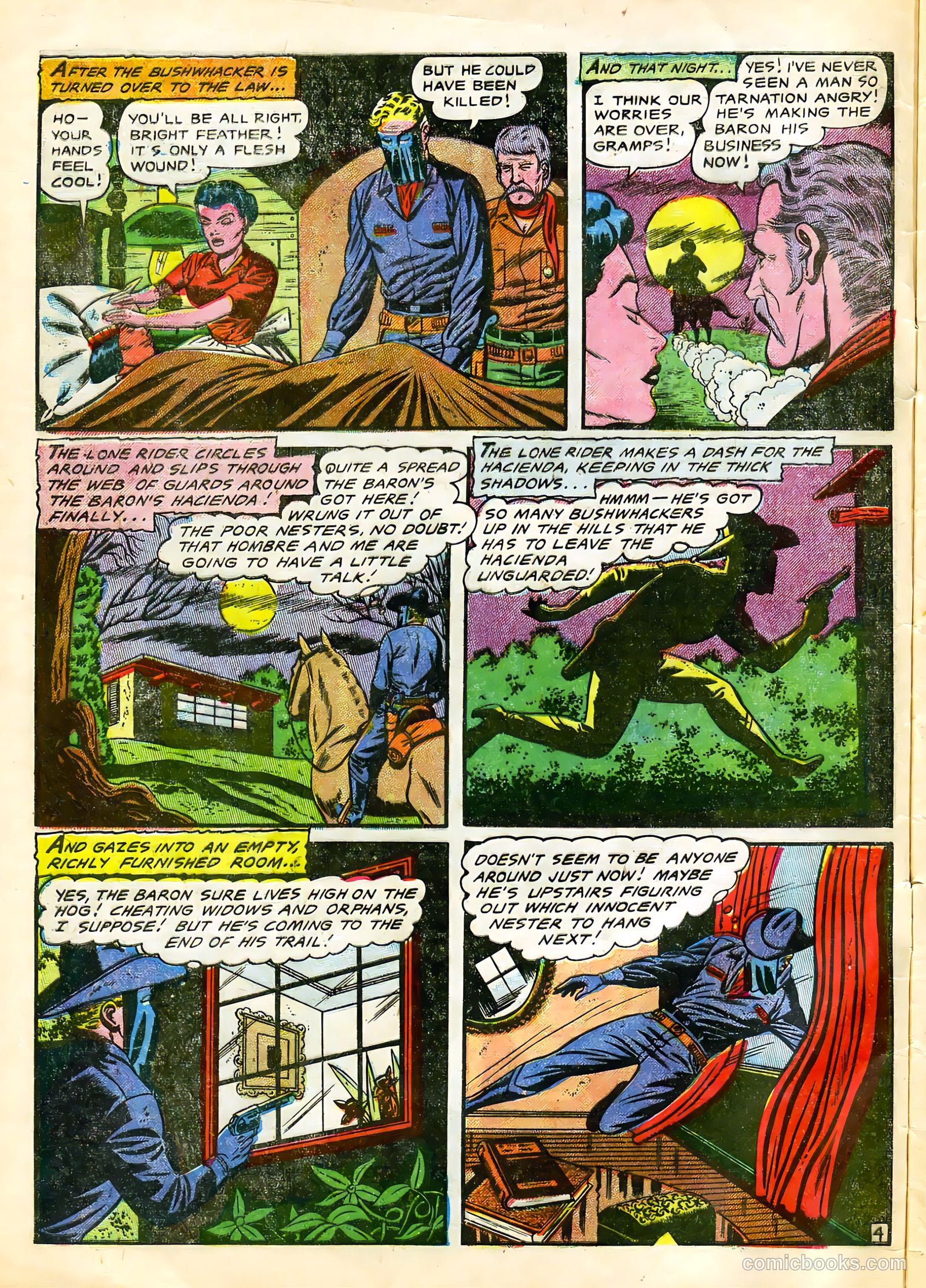 The Lone Rider #22 (1950) — page 5 of 33