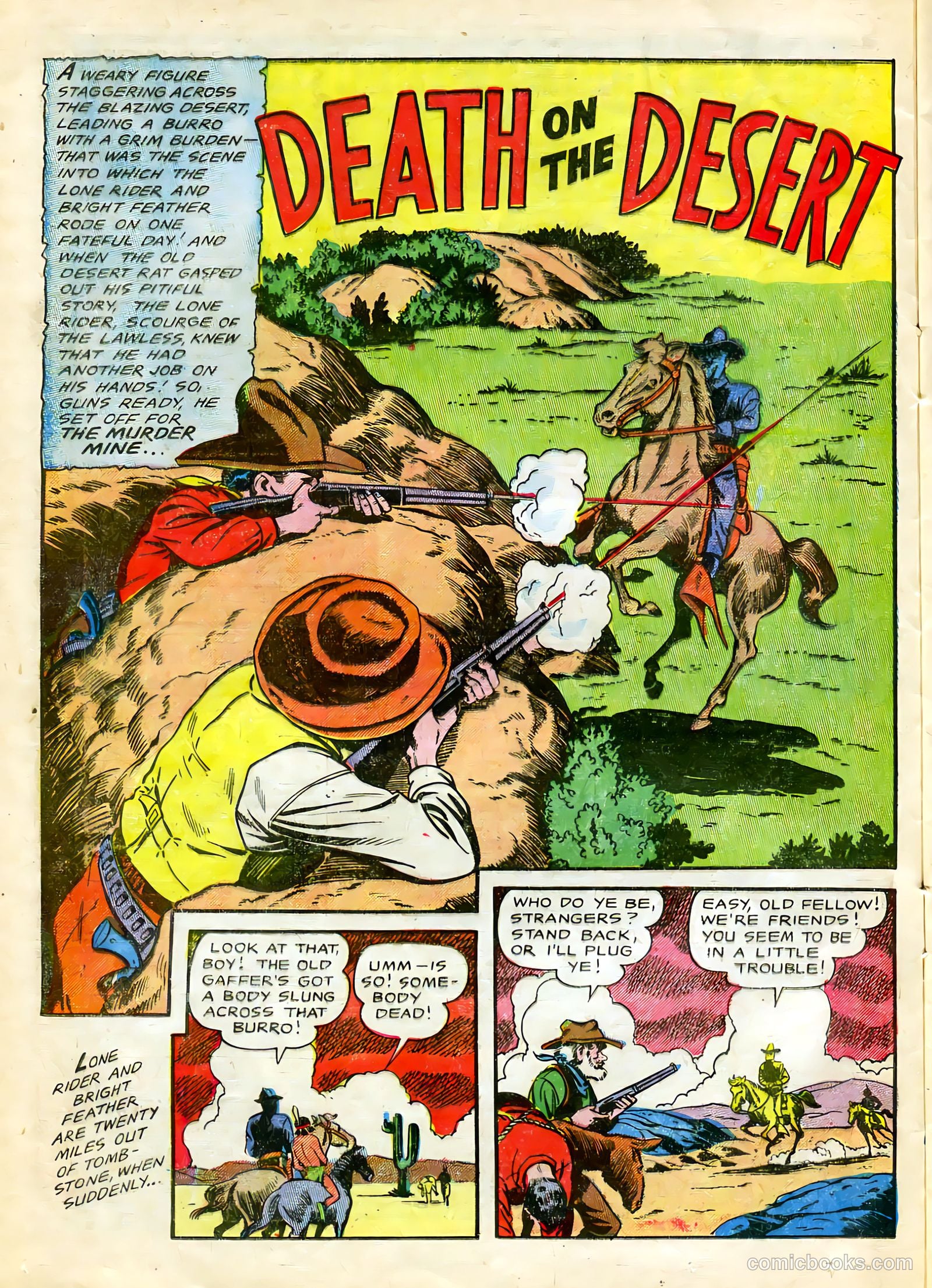 The Lone Rider #22 (1950) — page 11 of 33