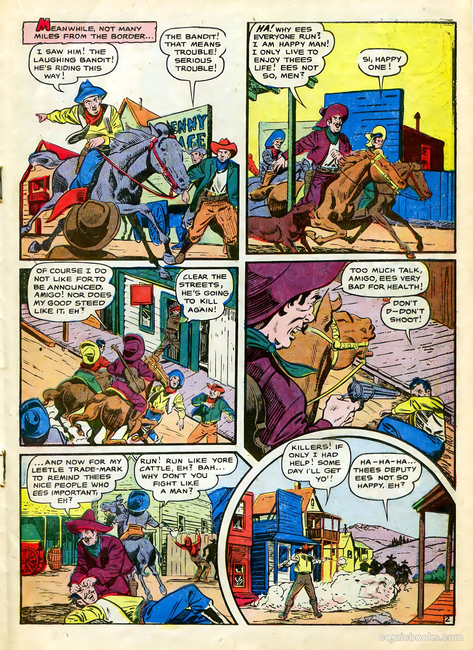 The Lone Rider #22 (1950) — page 18 of 33
