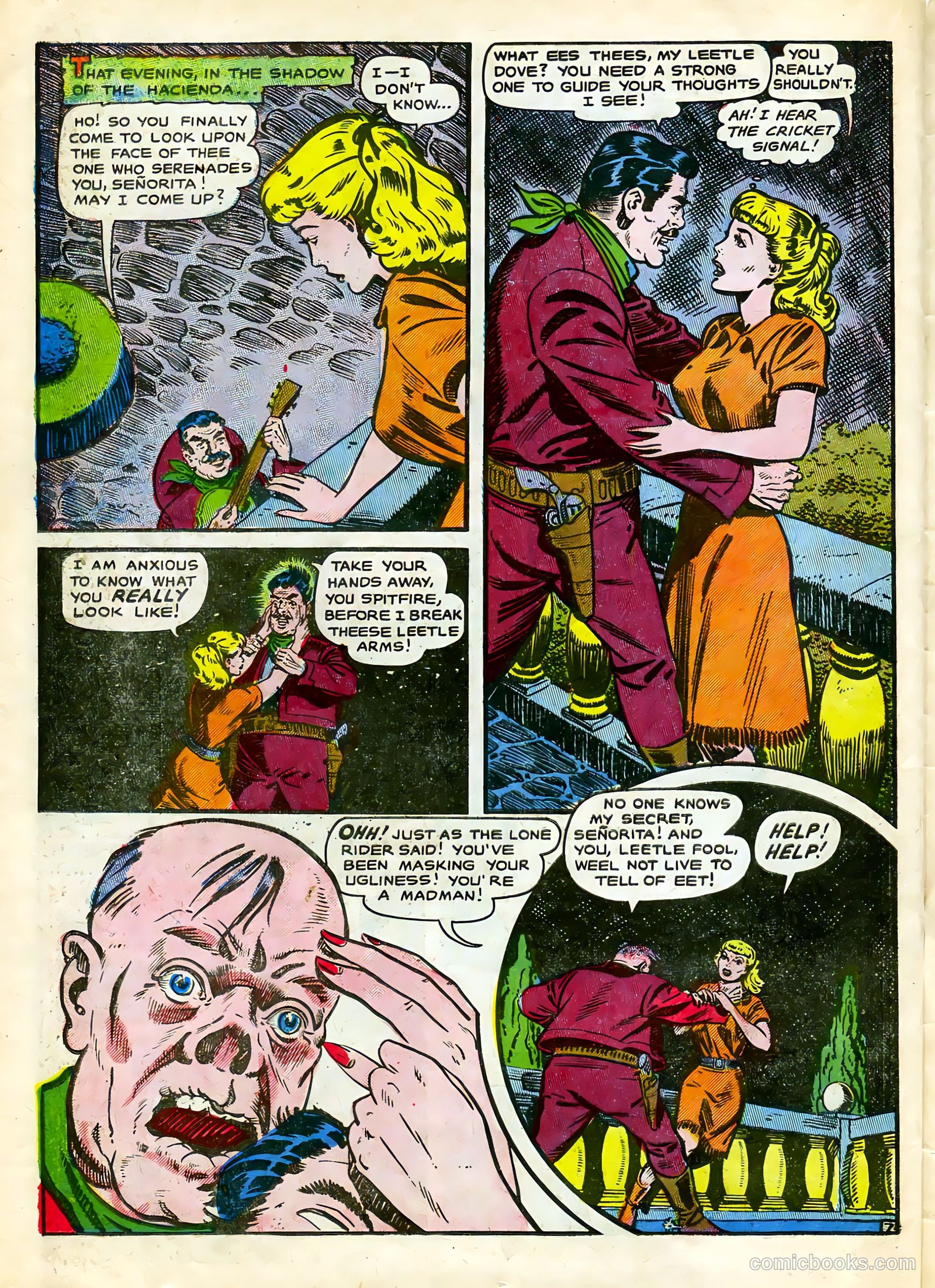 The Lone Rider #22 (1950) — page 23 of 33