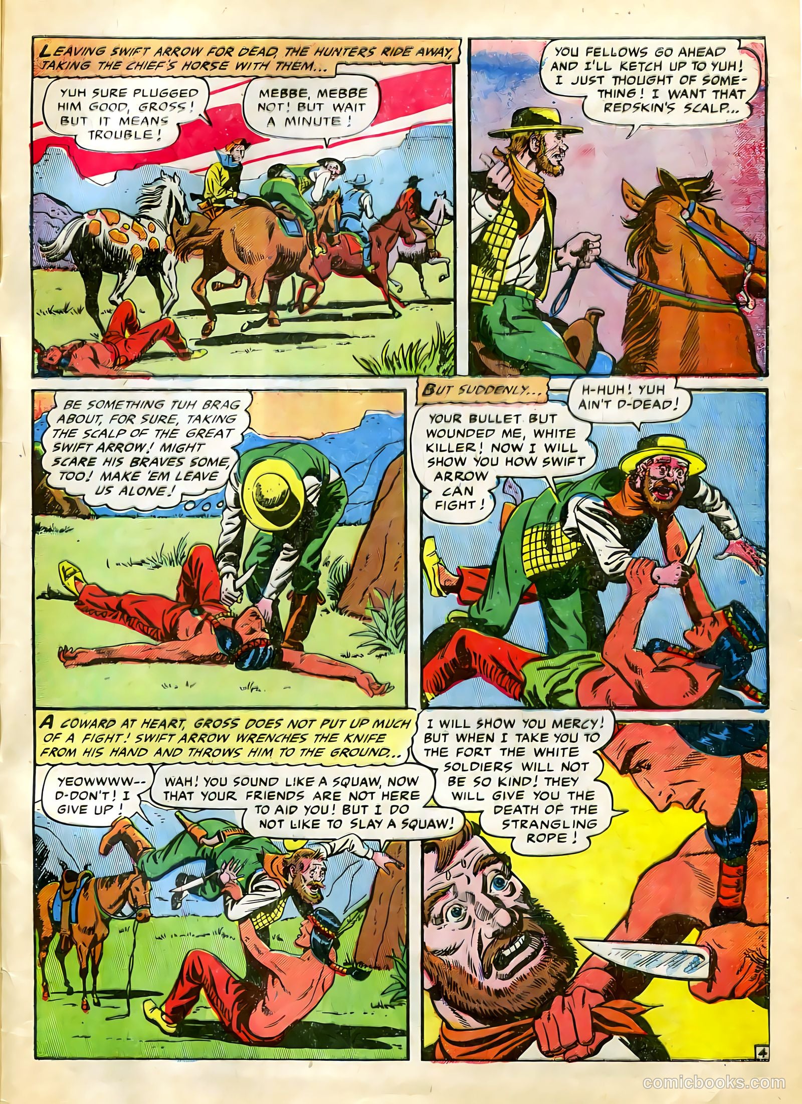 The Lone Rider #22 (1950) — page 32 of 33