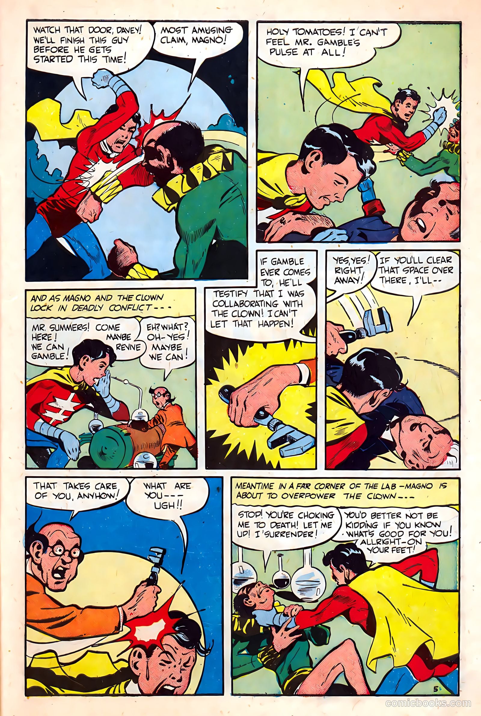 Super-Mystery Comics v4 #5 — page 7 of 52