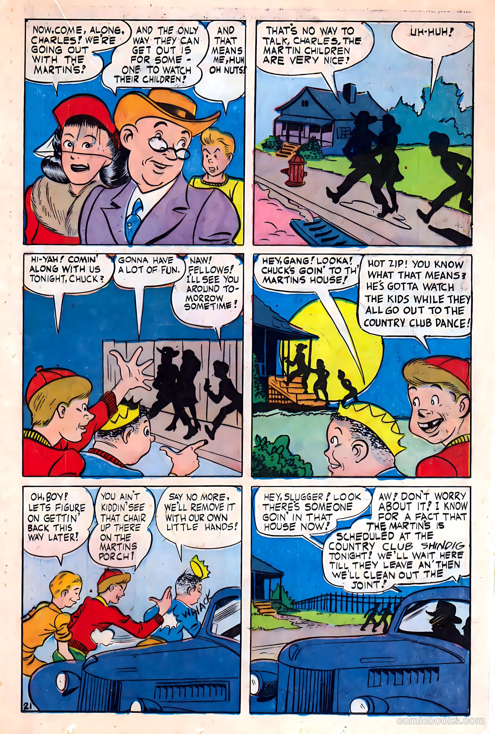 Super-Mystery Comics v4 #5 — page 23 of 52