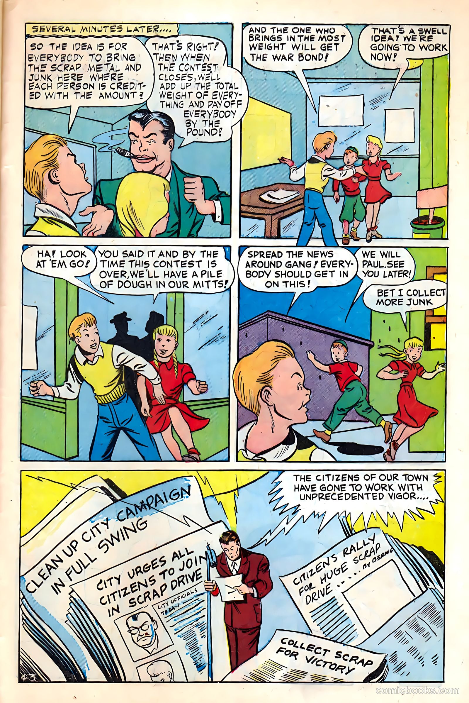 Super-Mystery Comics v4 #5 — page 45 of 52