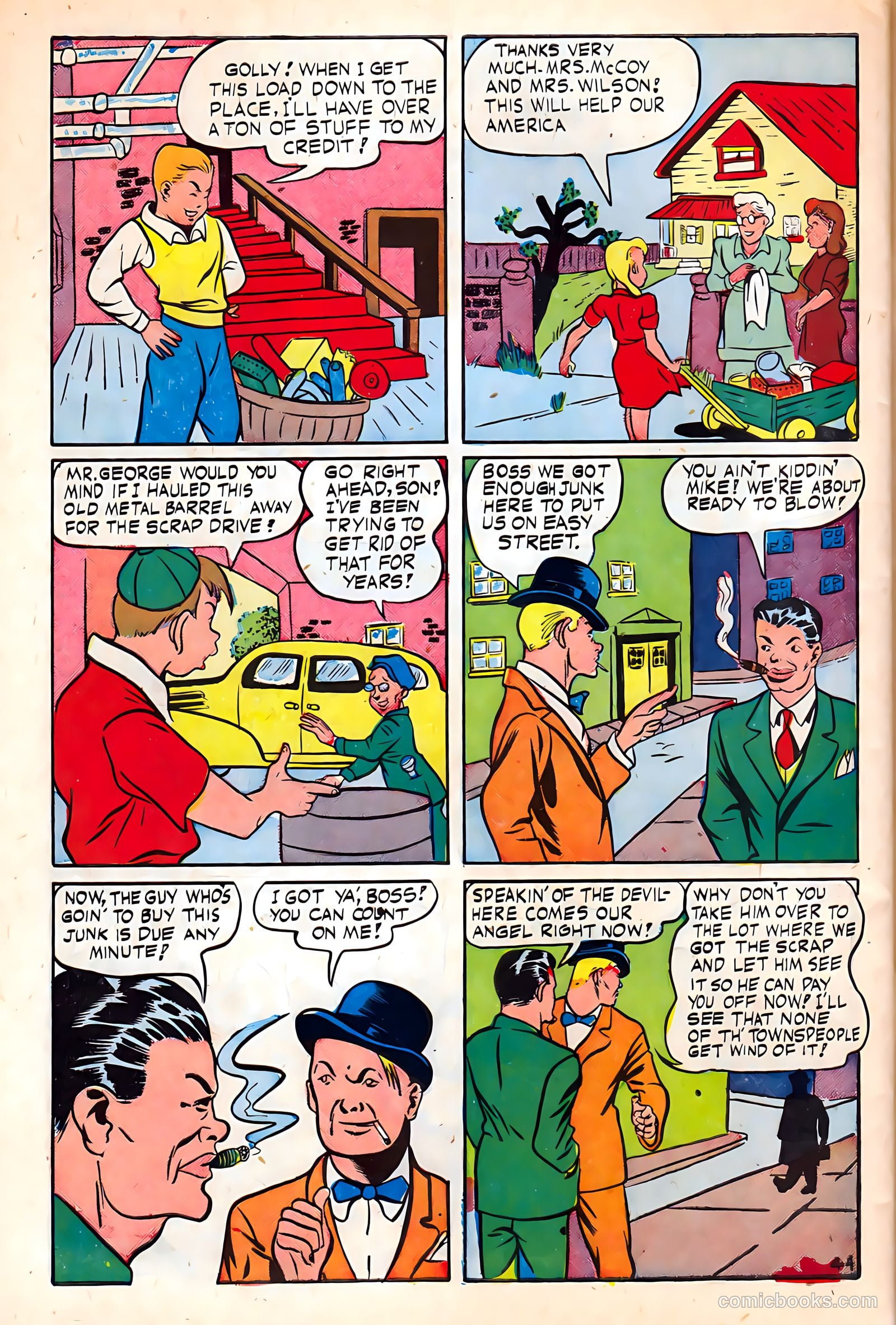 Super-Mystery Comics v4 #5 — page 46 of 52