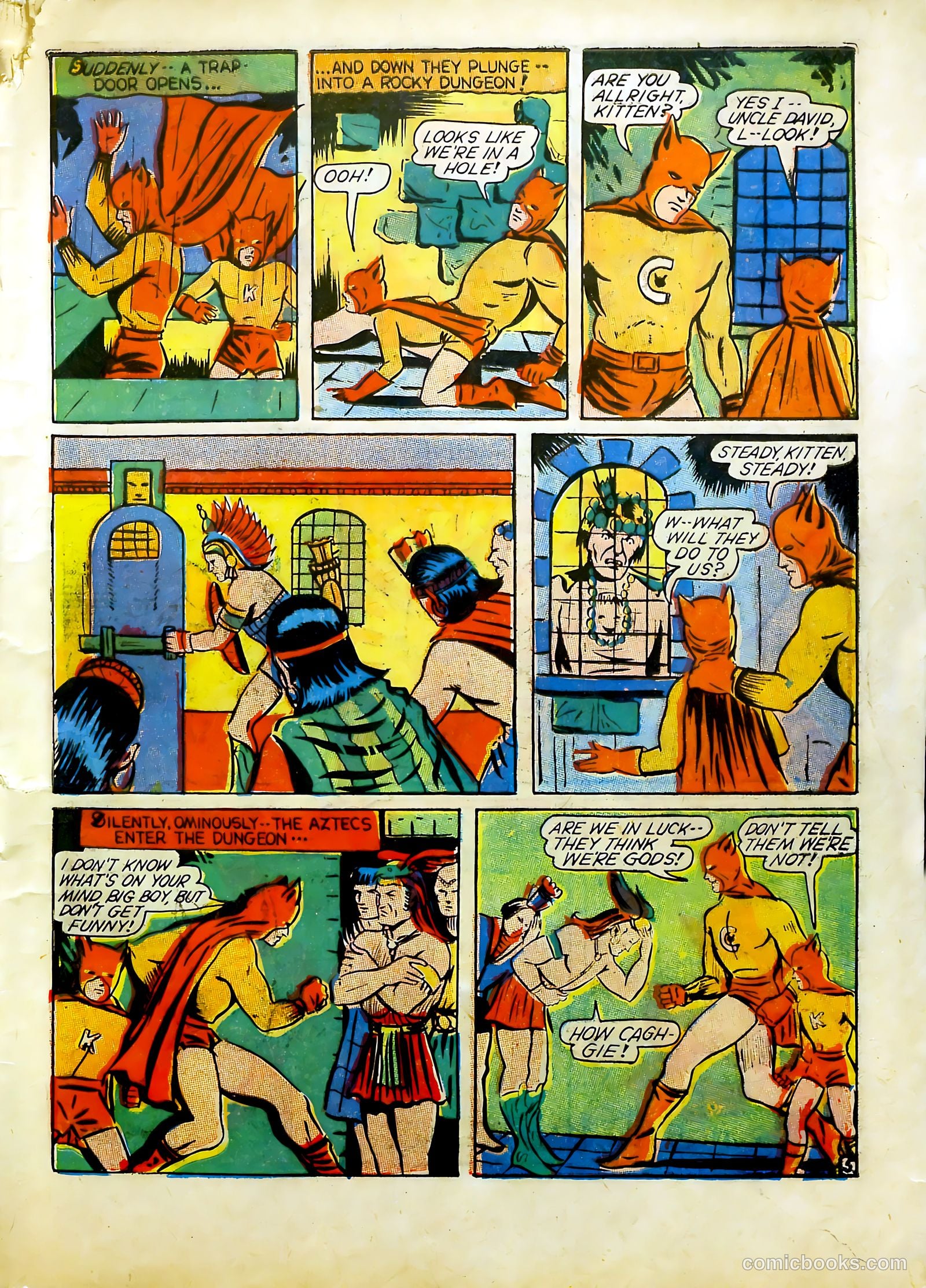 Cat-Man Comics #7 (1941) — page 7 of 68