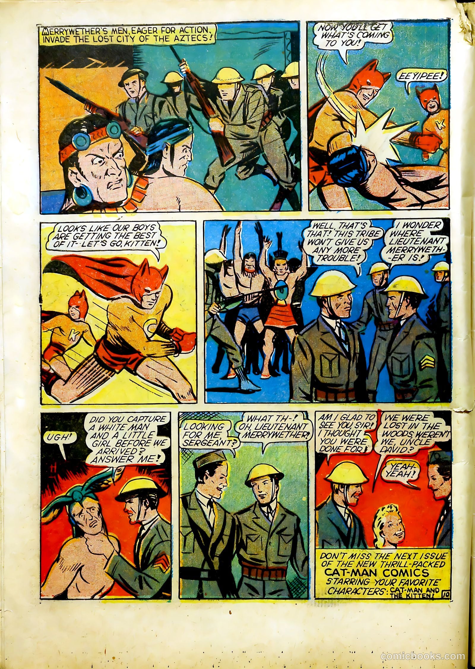 Cat-Man Comics #7 (1941) — page 12 of 68