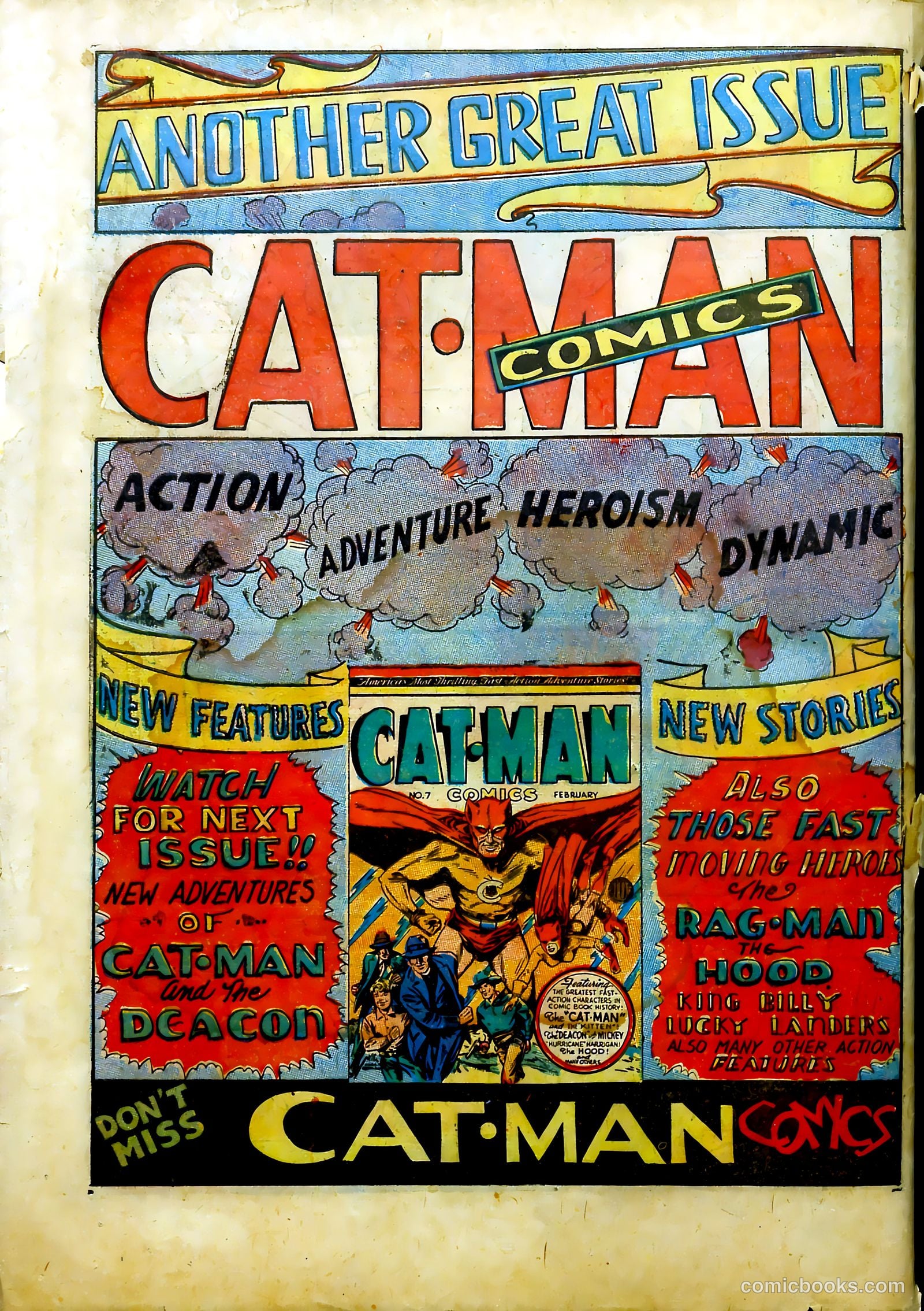 Cat-Man Comics #7 (1941) — page 66 of 68