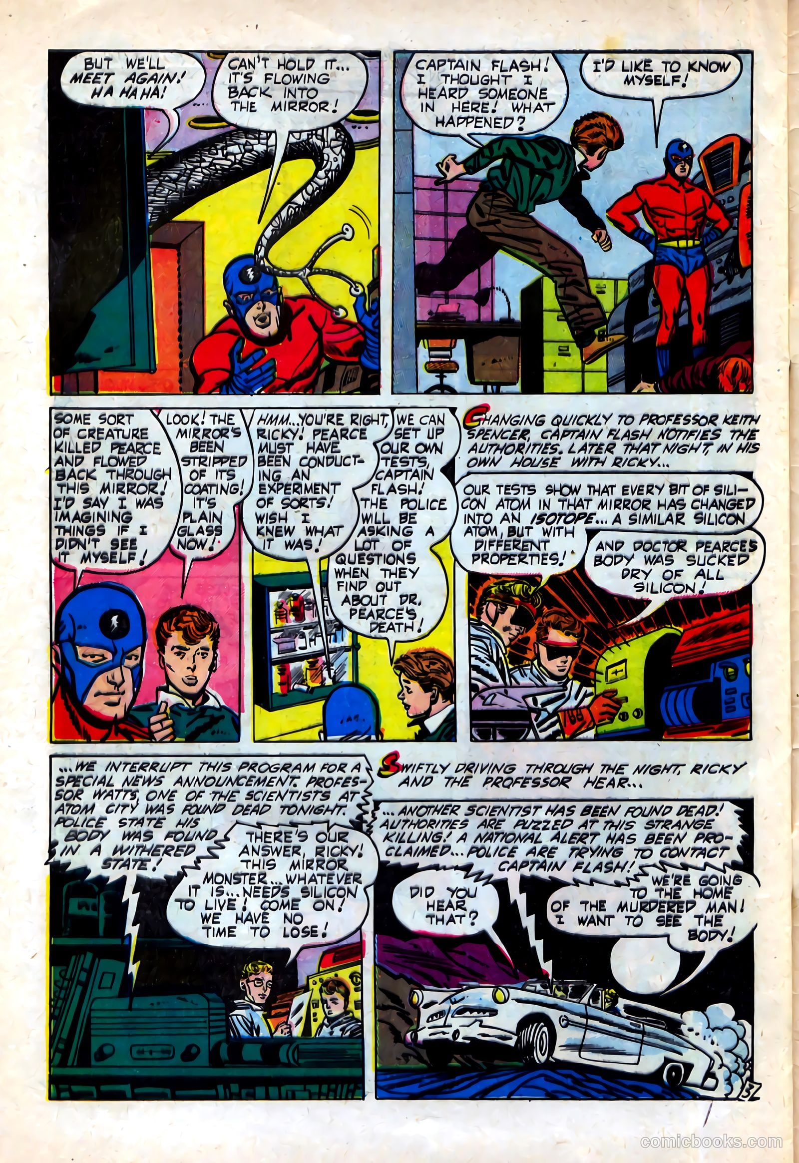 captain flash complete collection mike sekowsky s #nn — page 17 of 79