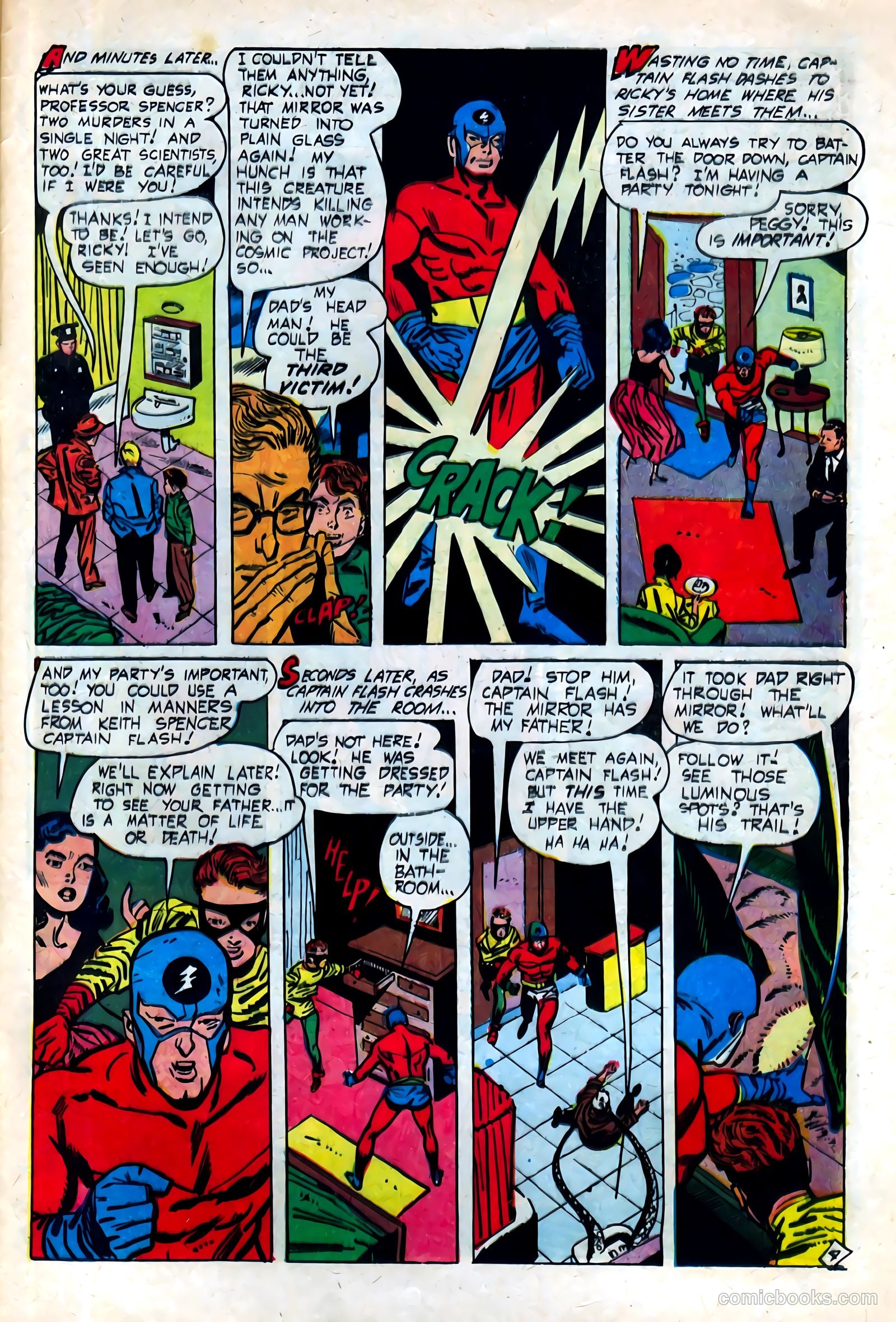 captain flash complete collection mike sekowsky s #nn — page 18 of 79