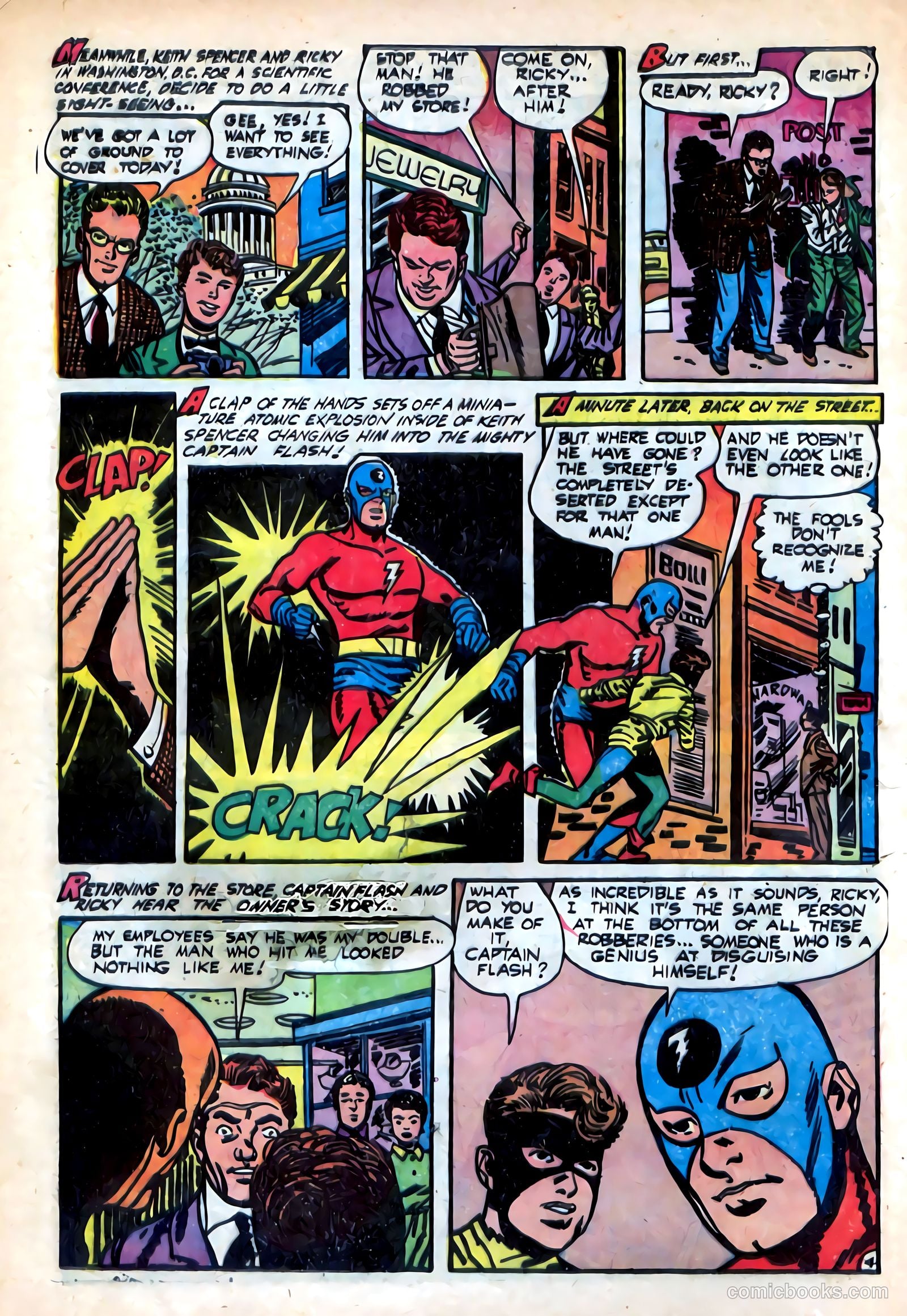 captain flash complete collection mike sekowsky s #nn — page 31 of 79