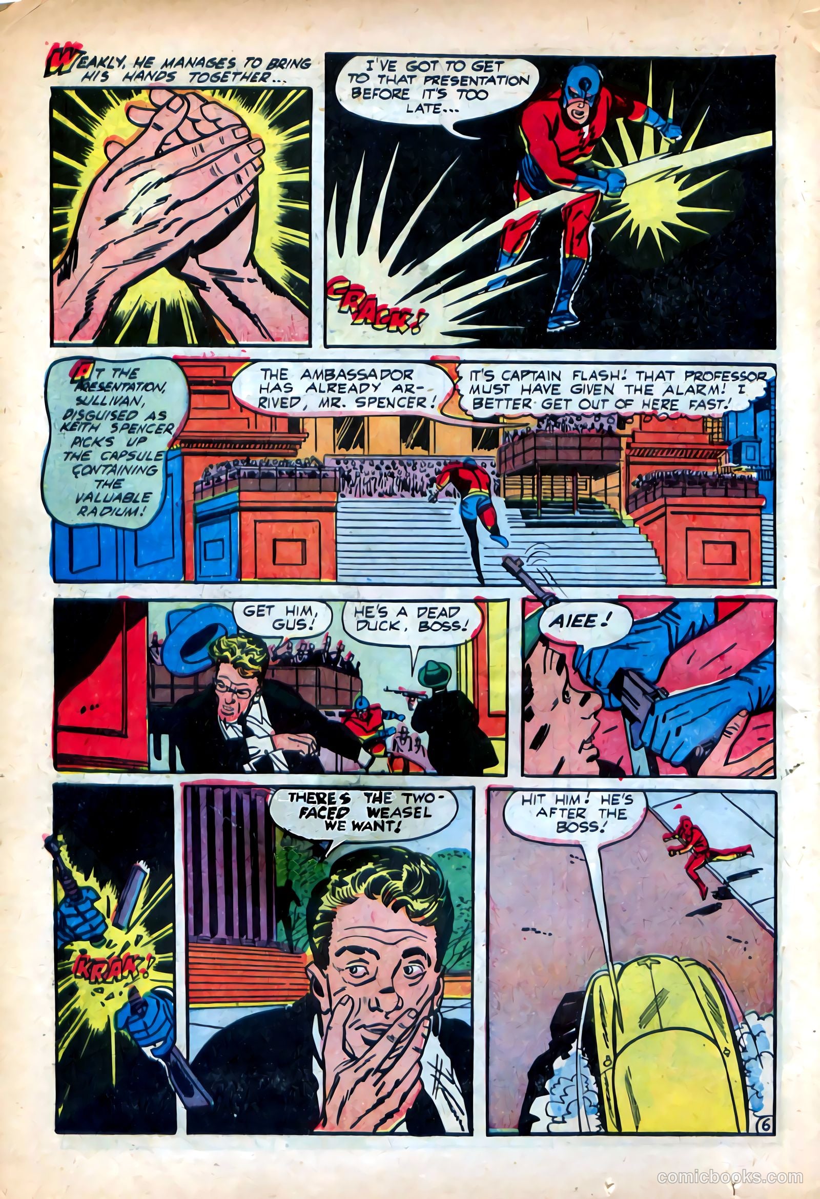 captain flash complete collection mike sekowsky s #nn — page 33 of 79