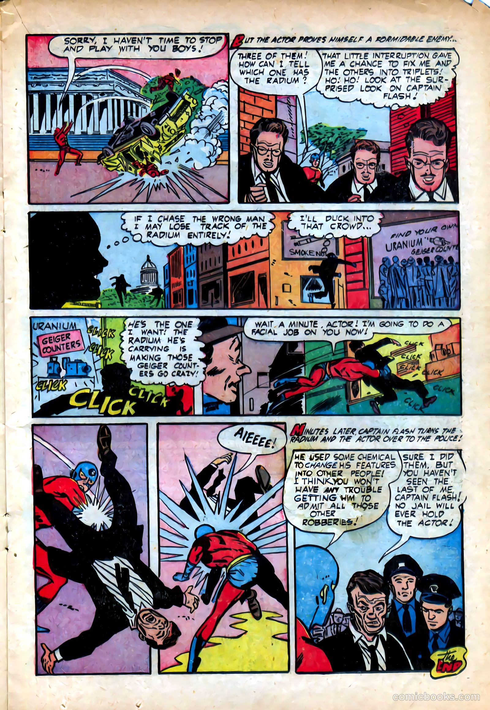 captain flash complete collection mike sekowsky s #nn — page 34 of 79