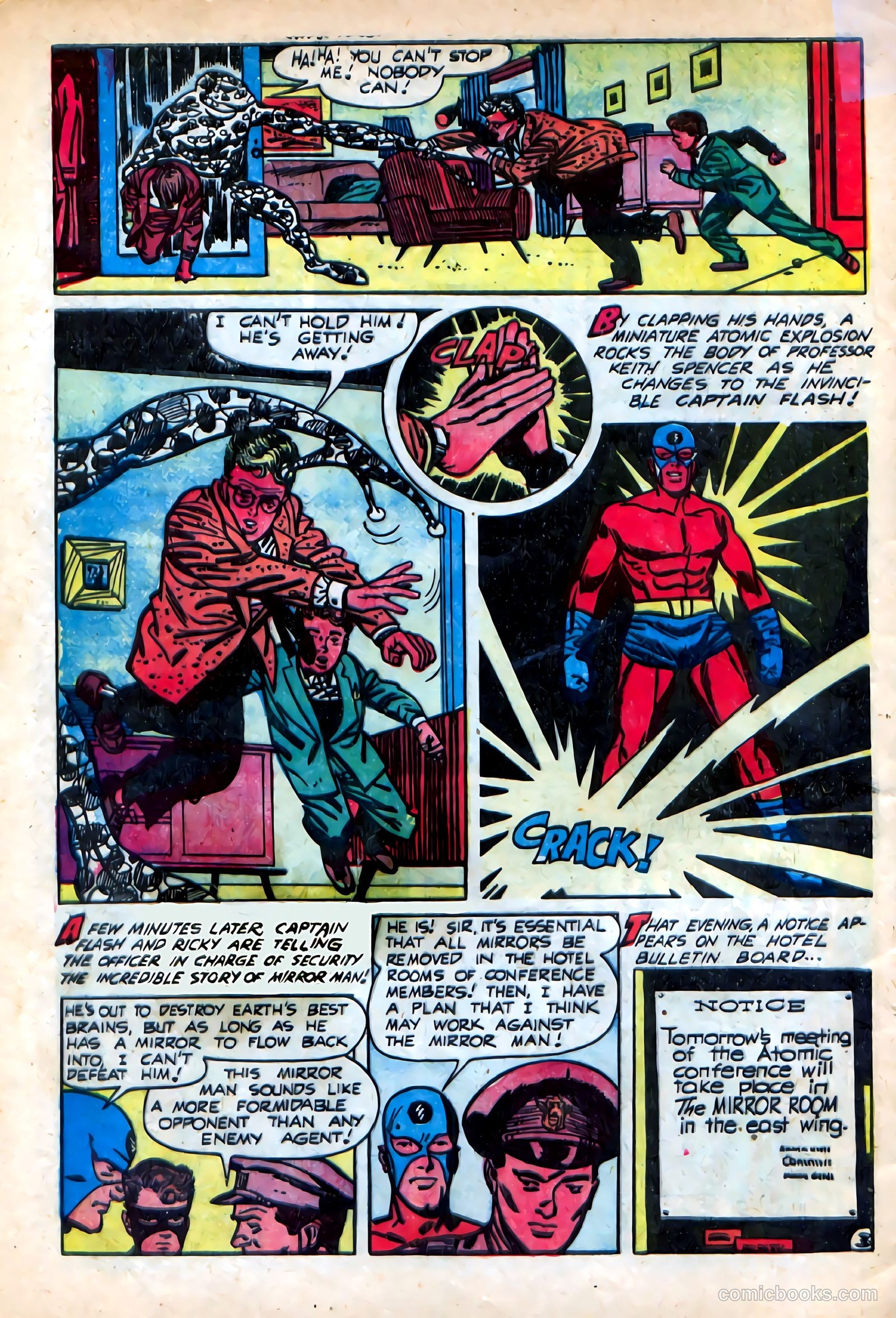 captain flash complete collection mike sekowsky s #nn — page 37 of 79
