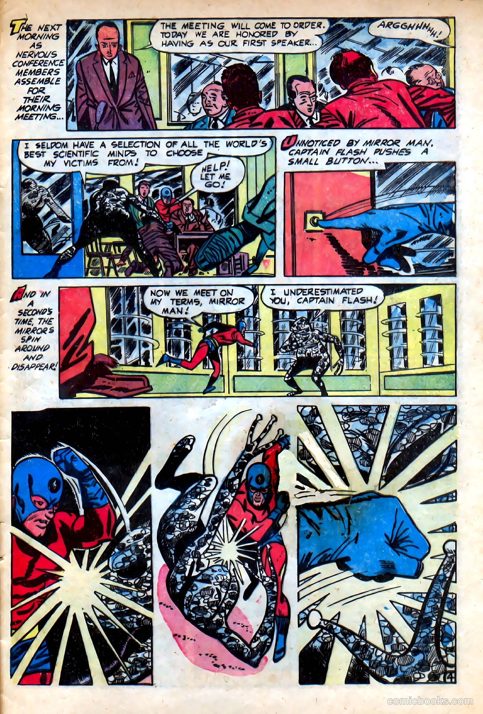 captain flash complete collection mike sekowsky s #nn — page 38 of 79