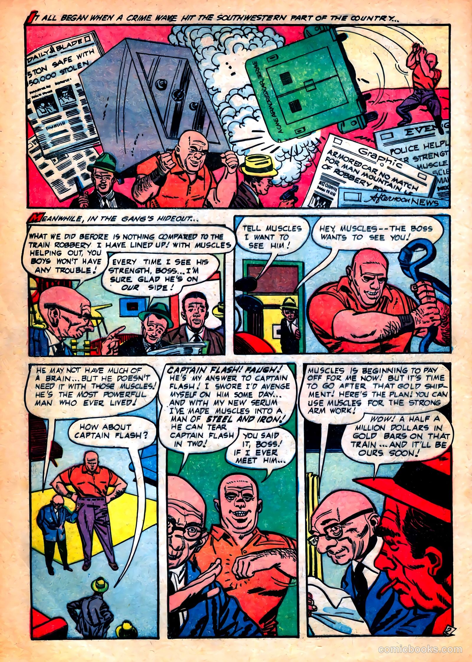 captain flash complete collection mike sekowsky s #nn — page 42 of 79