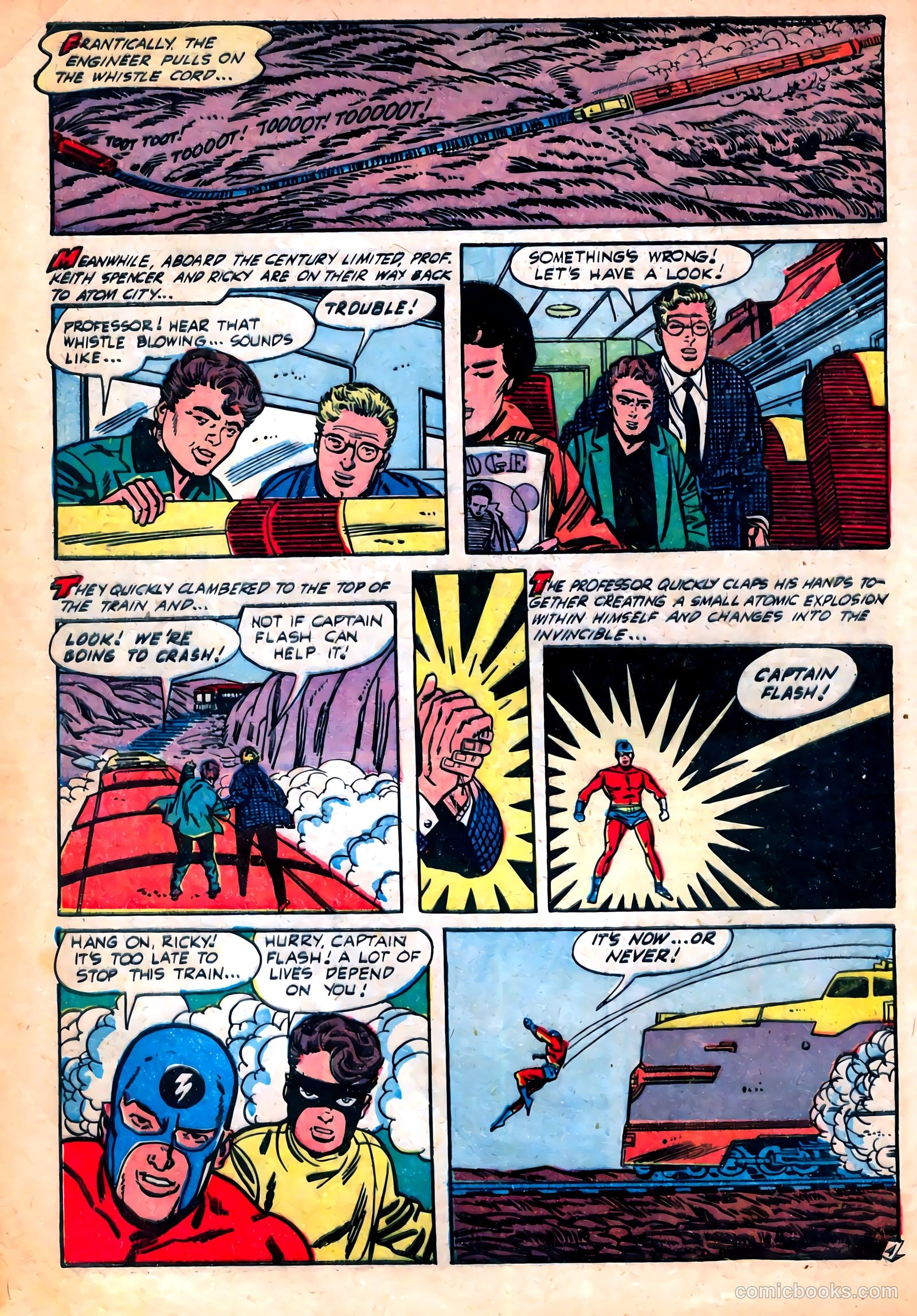 captain flash complete collection mike sekowsky s #nn — page 44 of 79