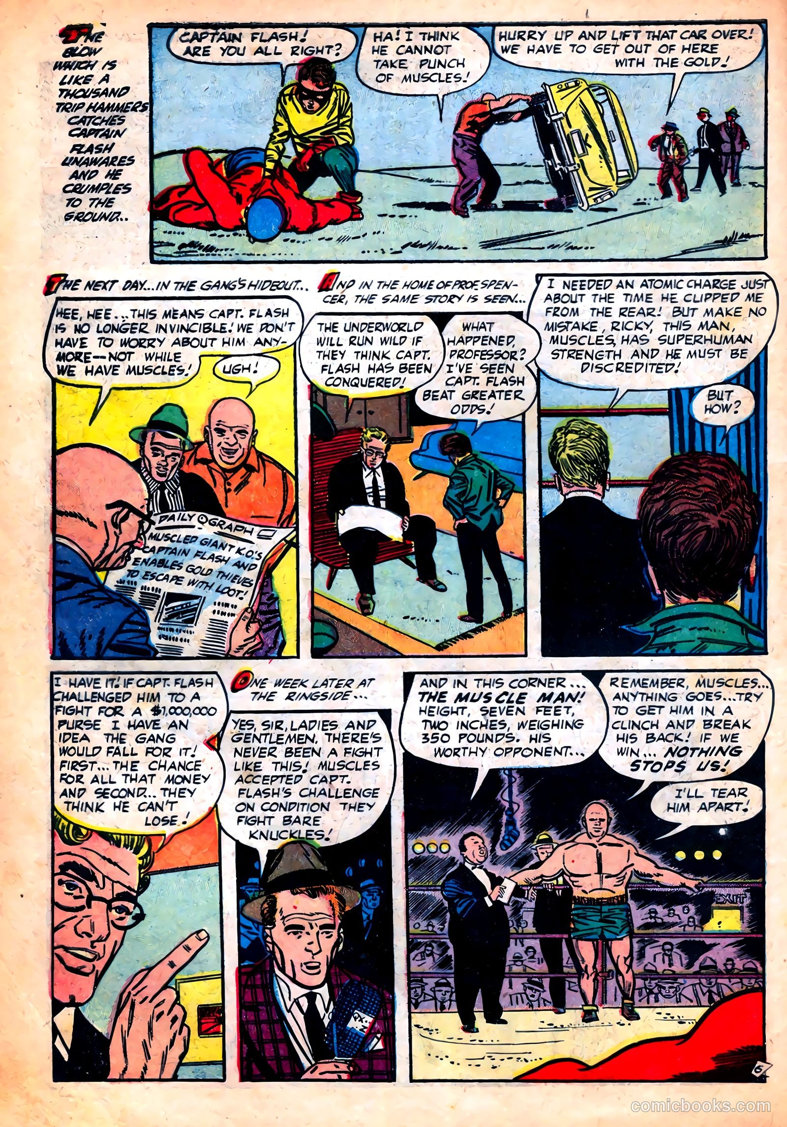 captain flash complete collection mike sekowsky s #nn — page 46 of 79
