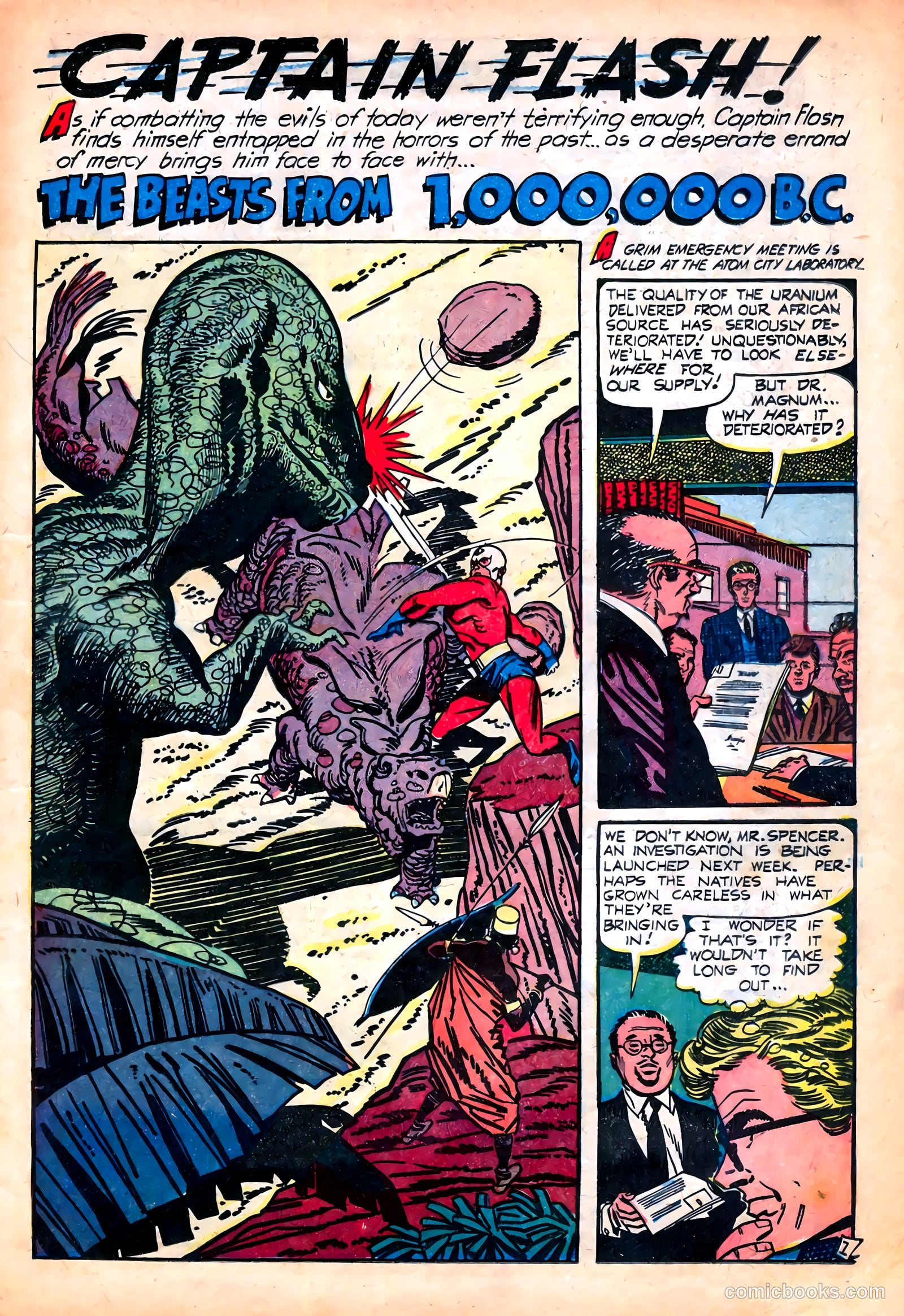 captain flash complete collection mike sekowsky s #nn — page 48 of 79