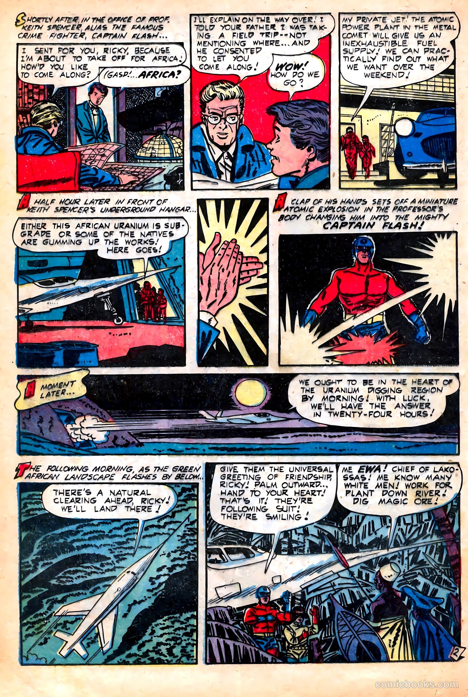 captain flash complete collection mike sekowsky s #nn — page 49 of 79