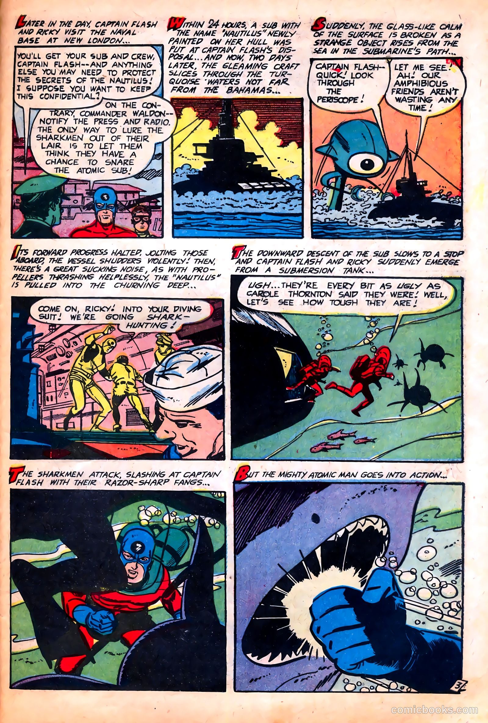 captain flash complete collection mike sekowsky s #nn — page 56 of 79