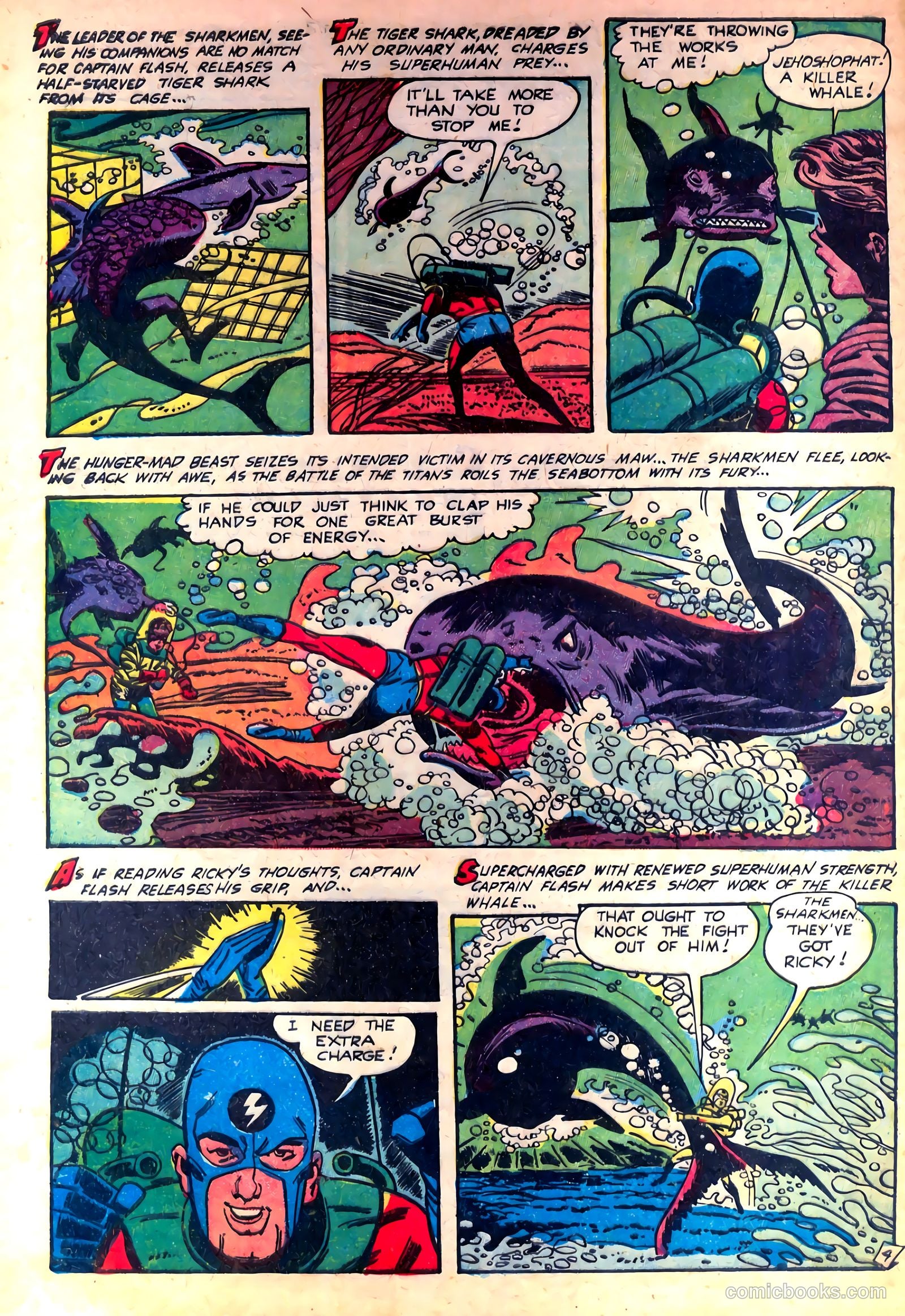 captain flash complete collection mike sekowsky s #nn — page 57 of 79