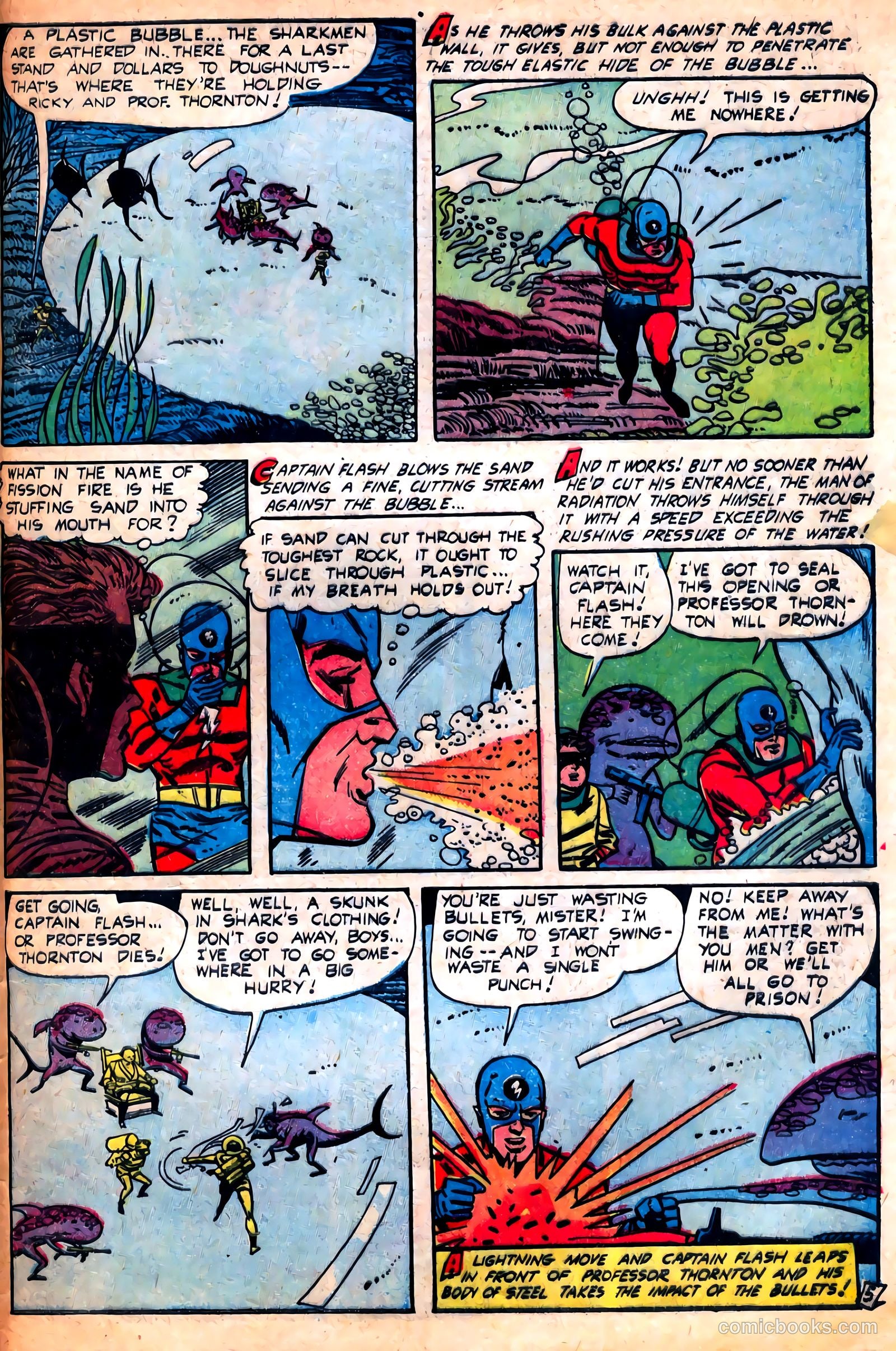 captain flash complete collection mike sekowsky s #nn — page 58 of 79