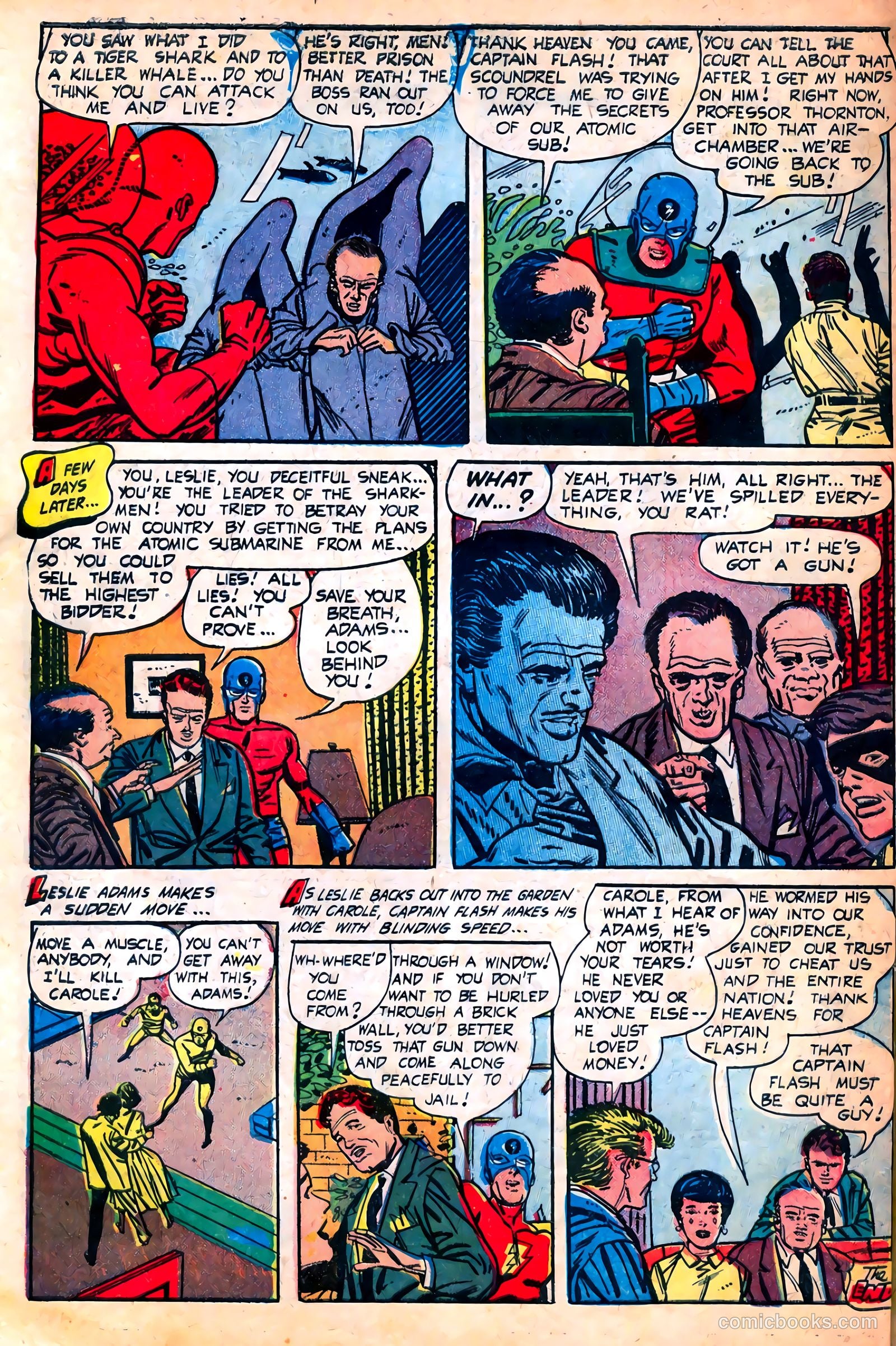 captain flash complete collection mike sekowsky s #nn — page 59 of 79