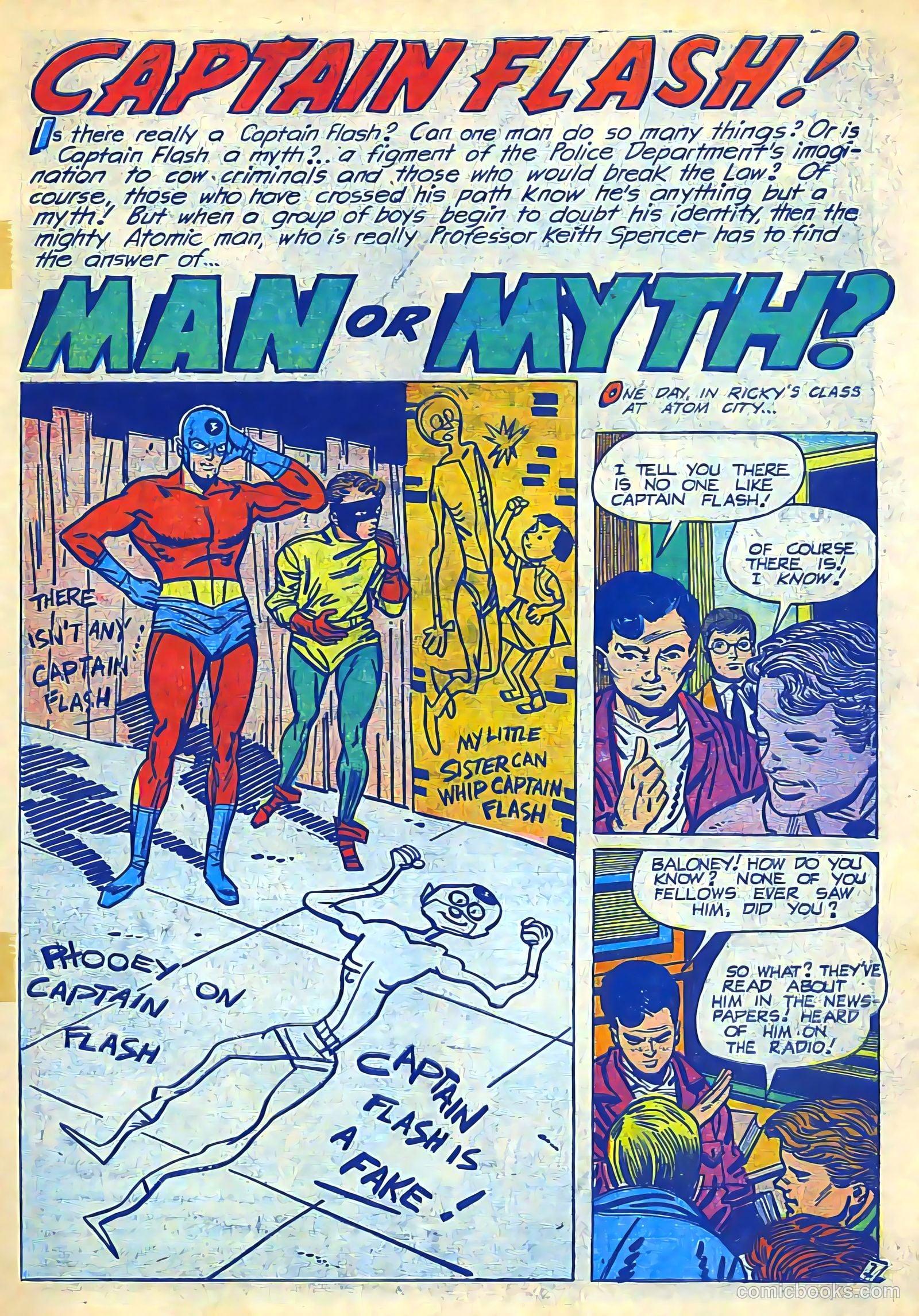 captain flash complete collection mike sekowsky s #nn — page 61 of 79