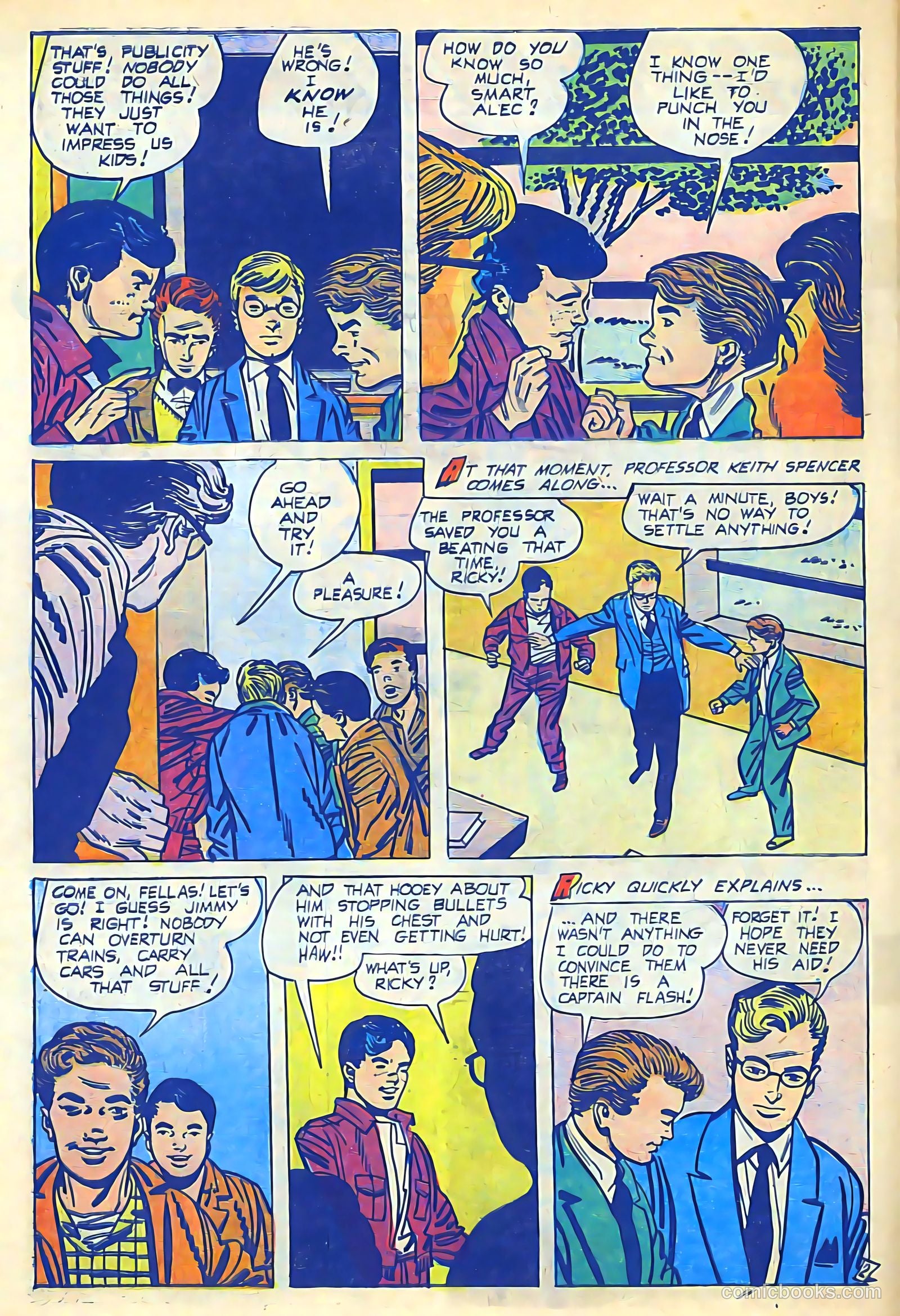 captain flash complete collection mike sekowsky s #nn — page 62 of 79