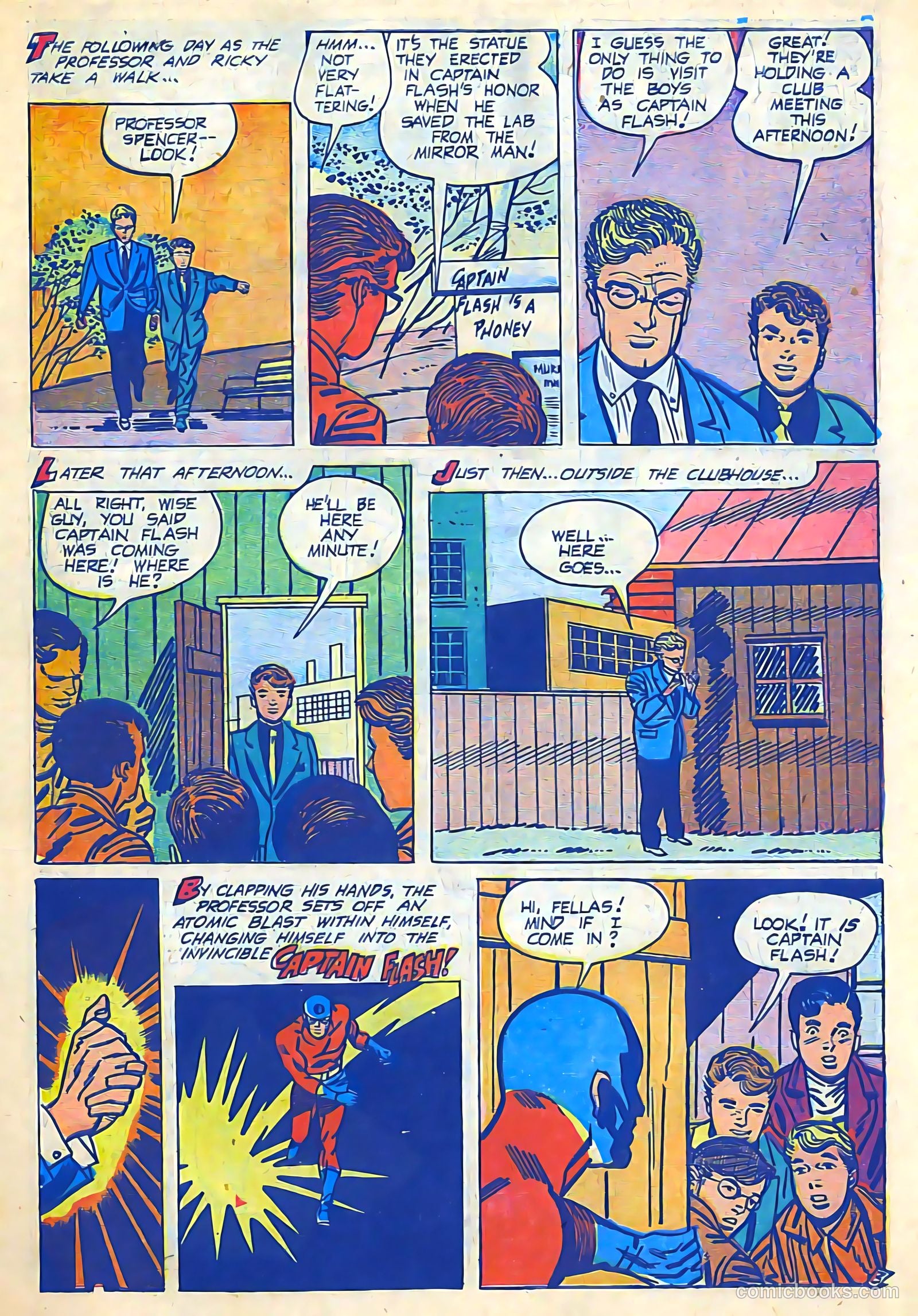 captain flash complete collection mike sekowsky s #nn — page 63 of 79