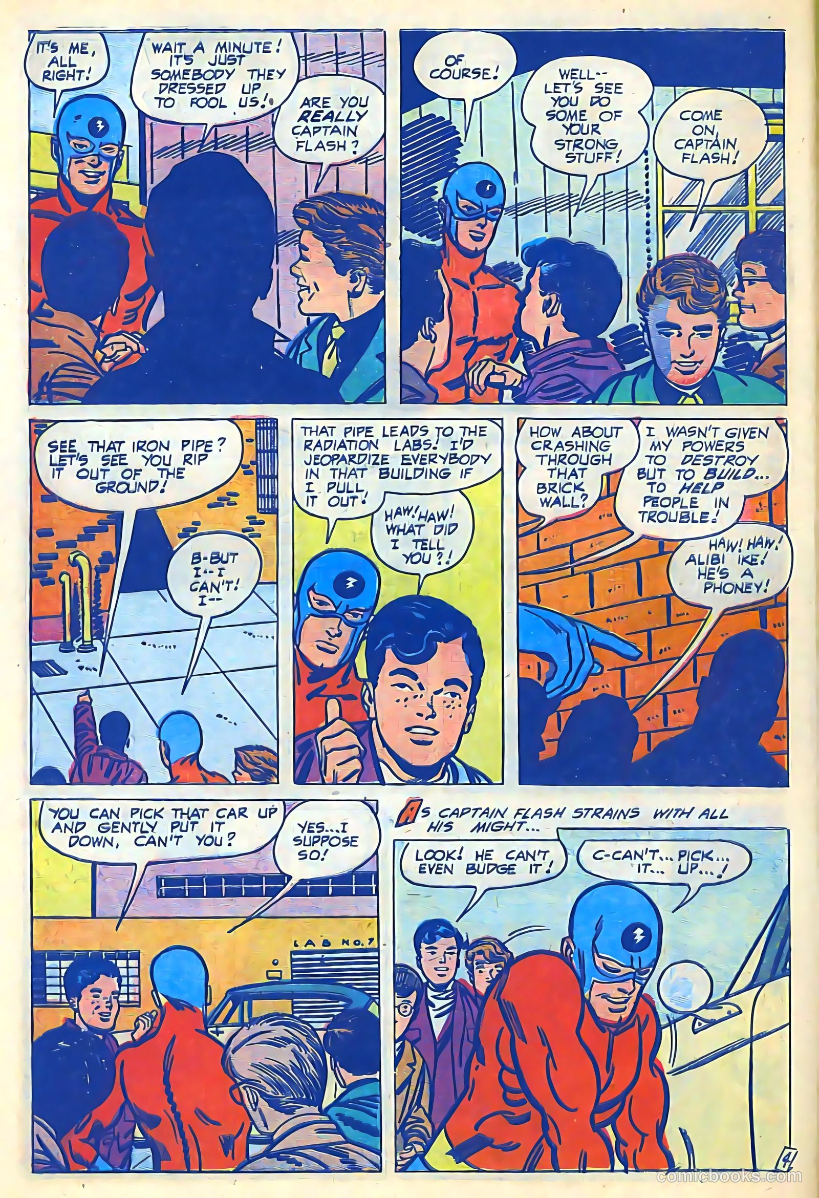 captain flash complete collection mike sekowsky s #nn — page 64 of 79