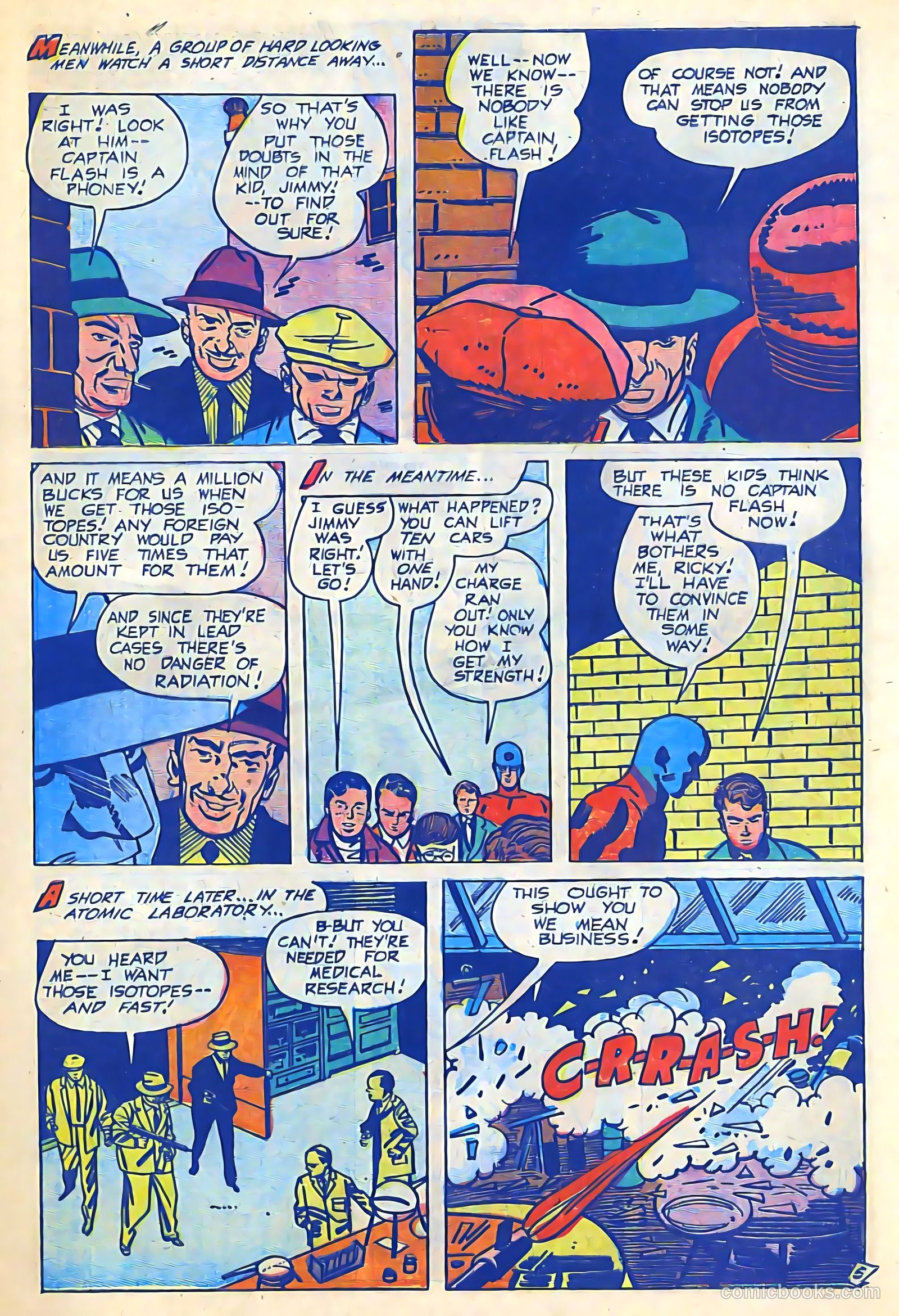 captain flash complete collection mike sekowsky s #nn — page 65 of 79