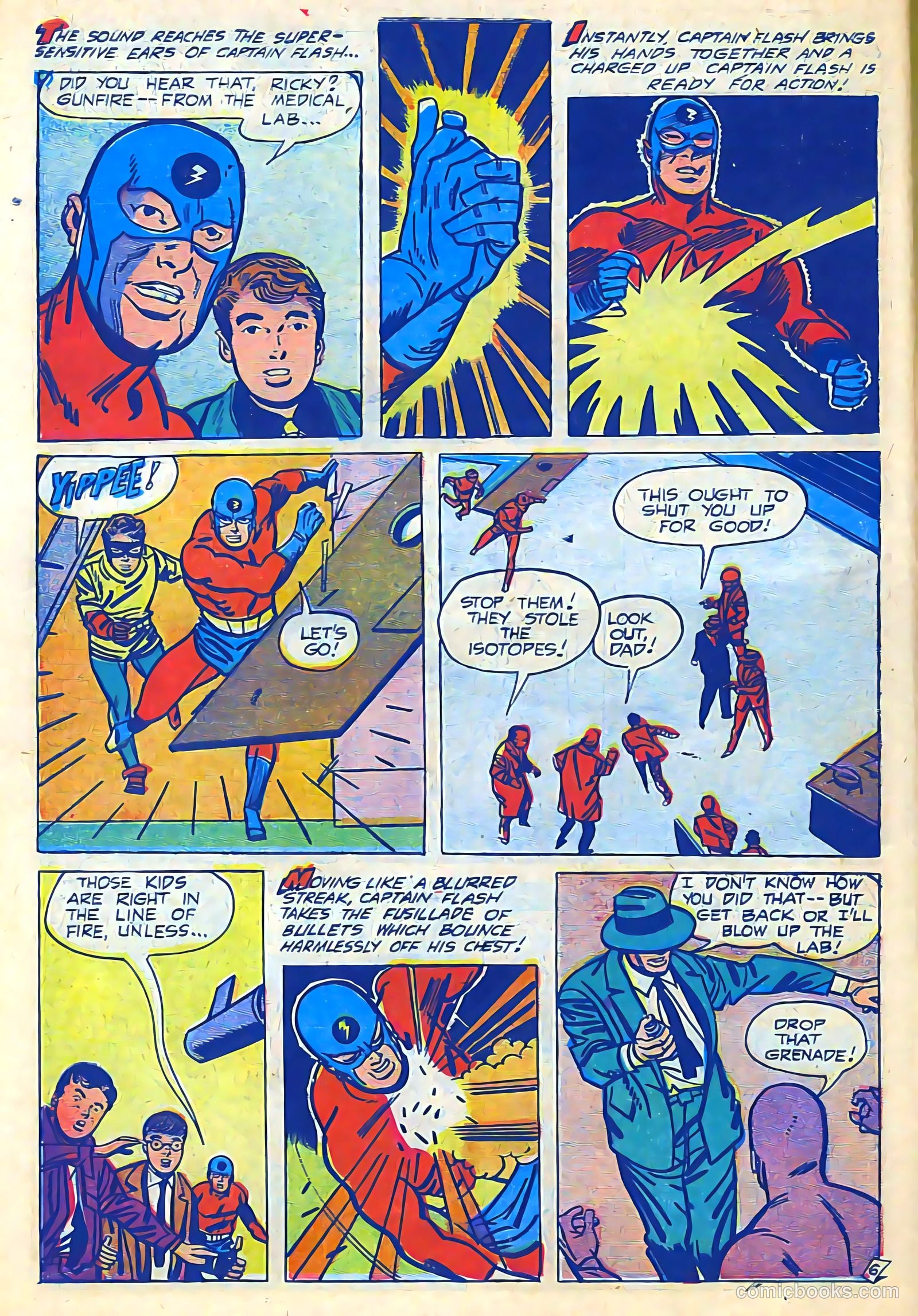 captain flash complete collection mike sekowsky s #nn — page 66 of 79