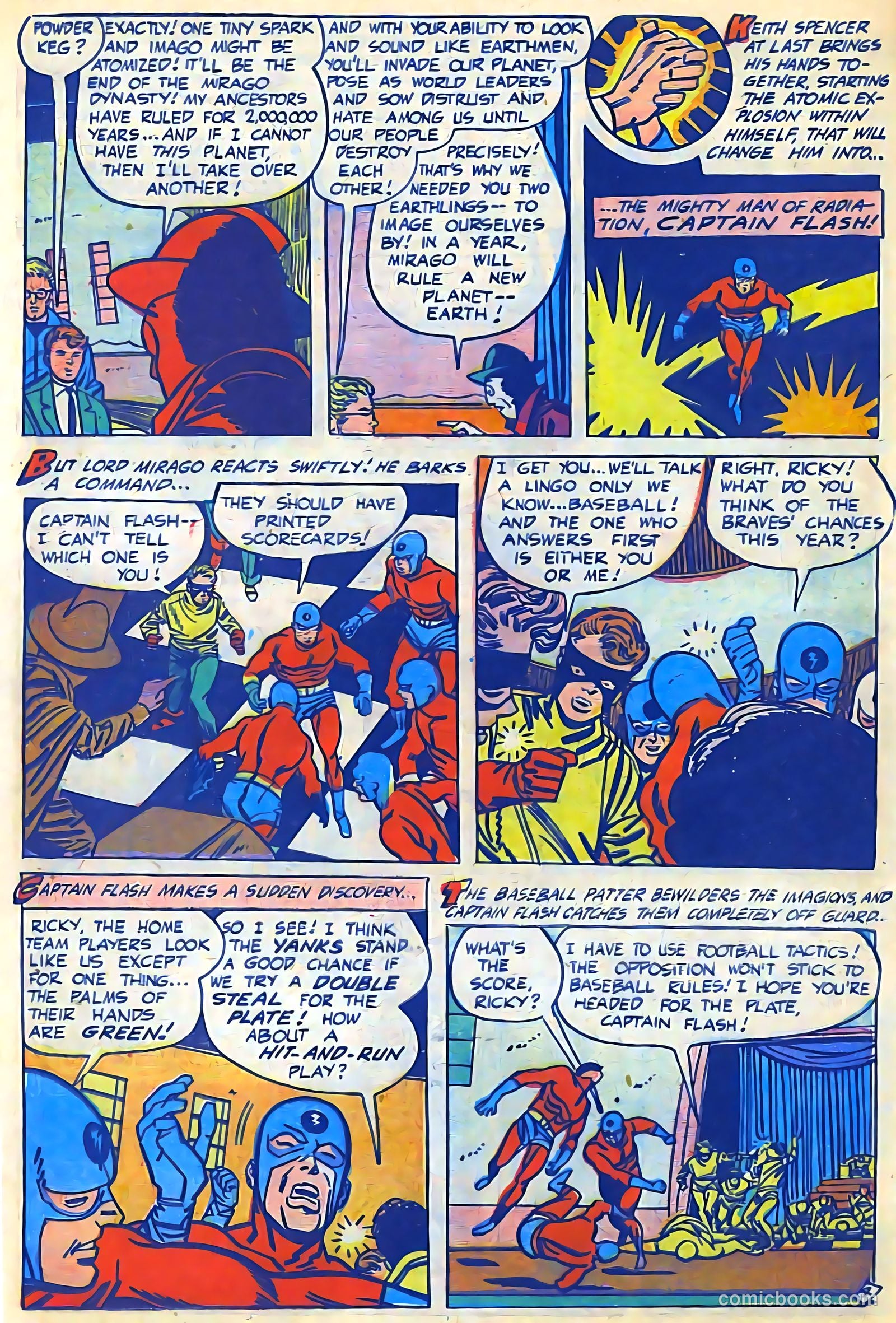 captain flash complete collection mike sekowsky s #nn — page 71 of 79