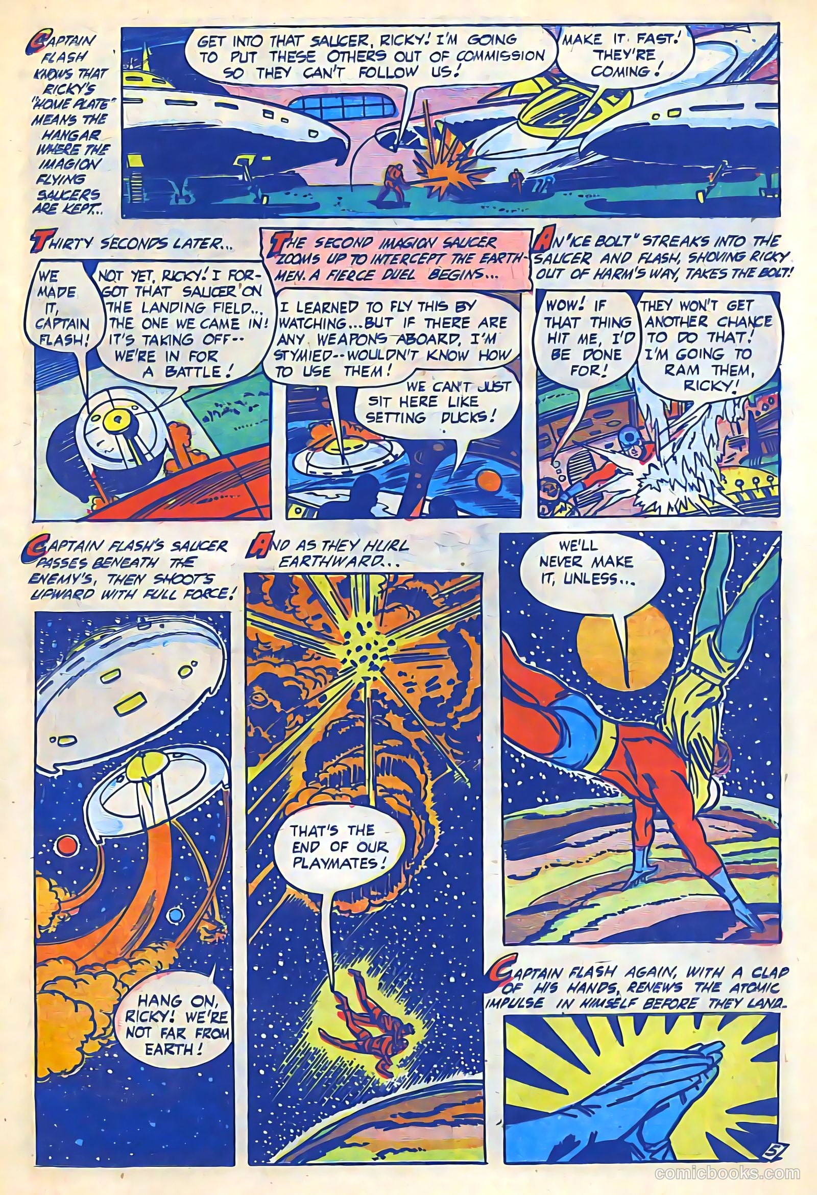 captain flash complete collection mike sekowsky s #nn — page 72 of 79