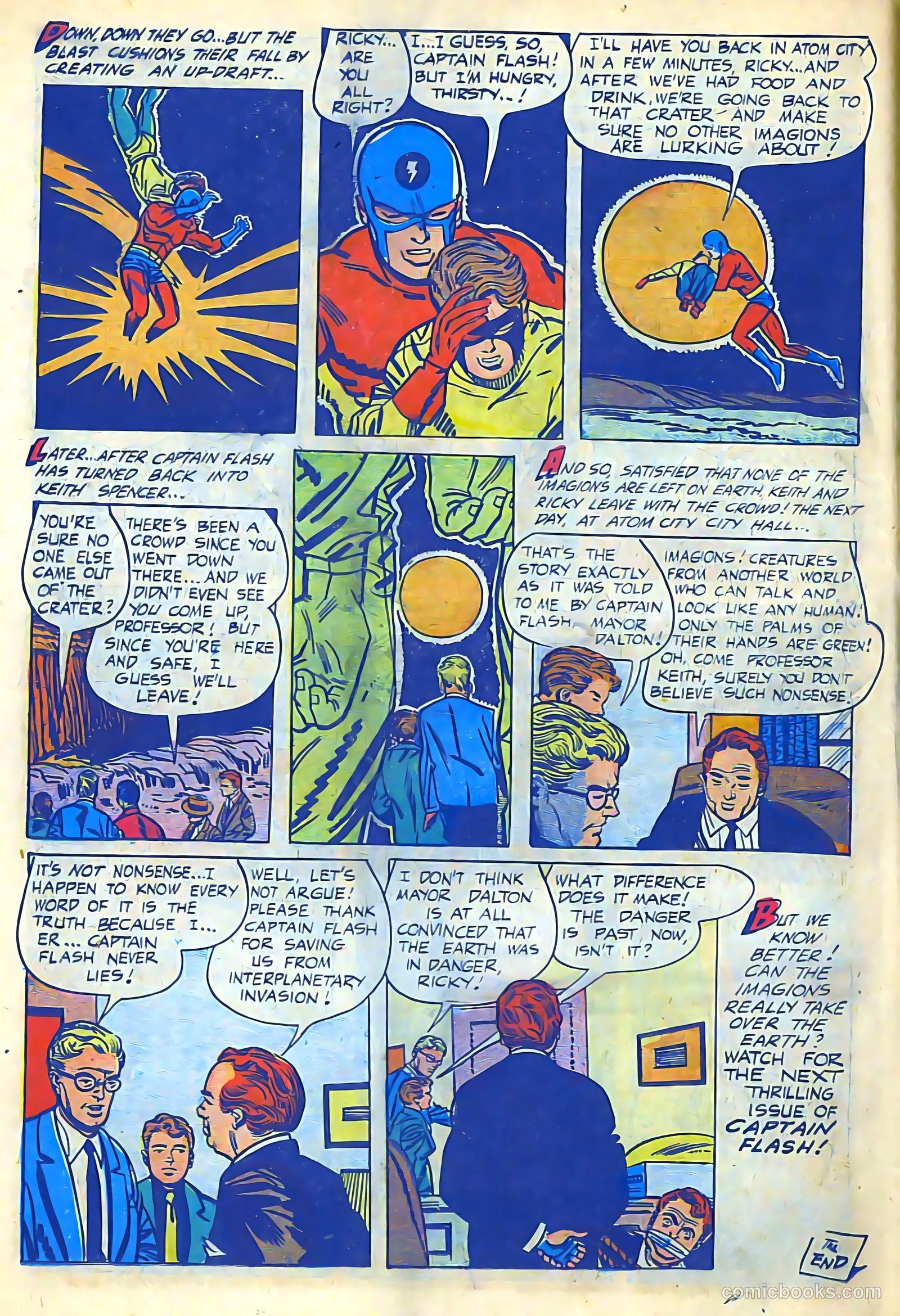 captain flash complete collection mike sekowsky s #nn — page 73 of 79