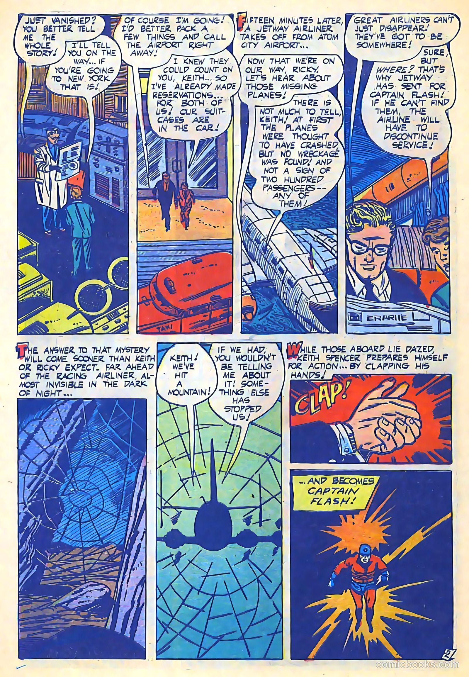 captain flash complete collection mike sekowsky s #nn — page 75 of 79