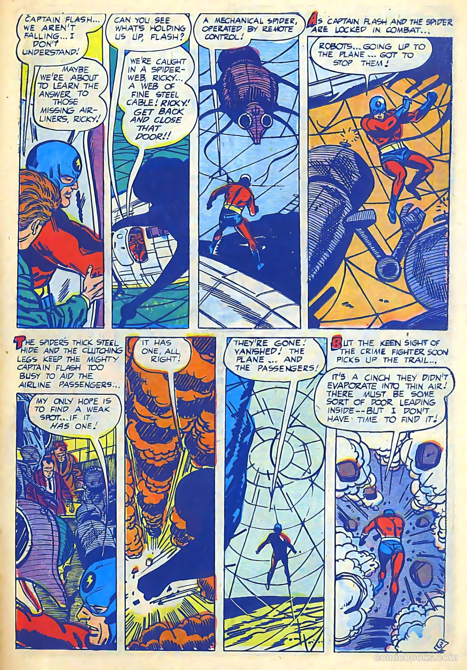 captain flash complete collection mike sekowsky s #nn — page 76 of 79